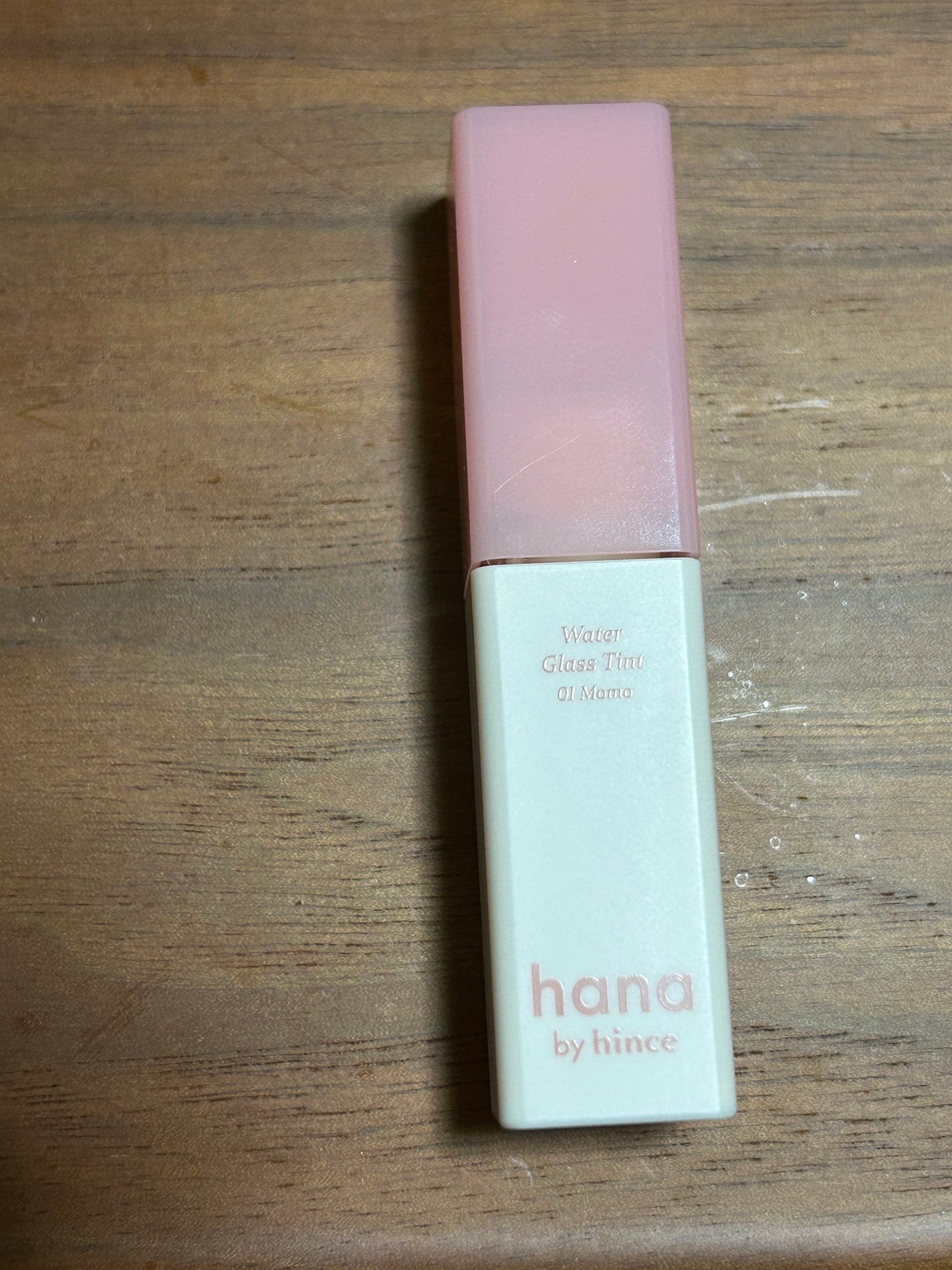 ウォーターグラスティント/hana by hince/口紅を使ったクチコミ(1枚目)