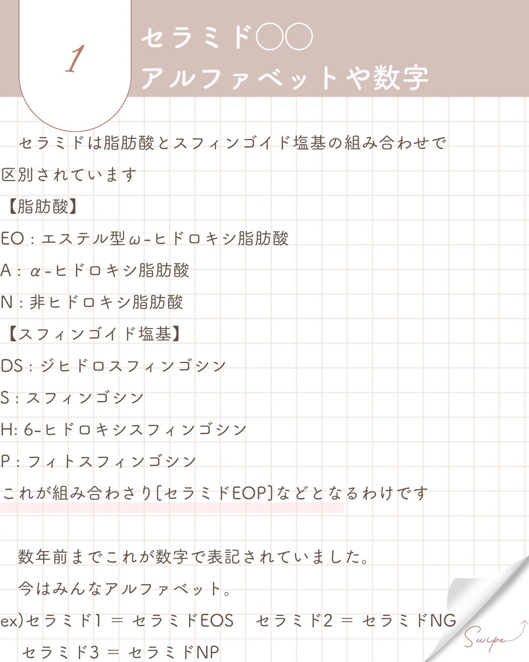 elan_lotus on LIPS 「セラミドセラミド◯◯:アルファベットが入るタイプセラミド◯:数..」(3枚目)