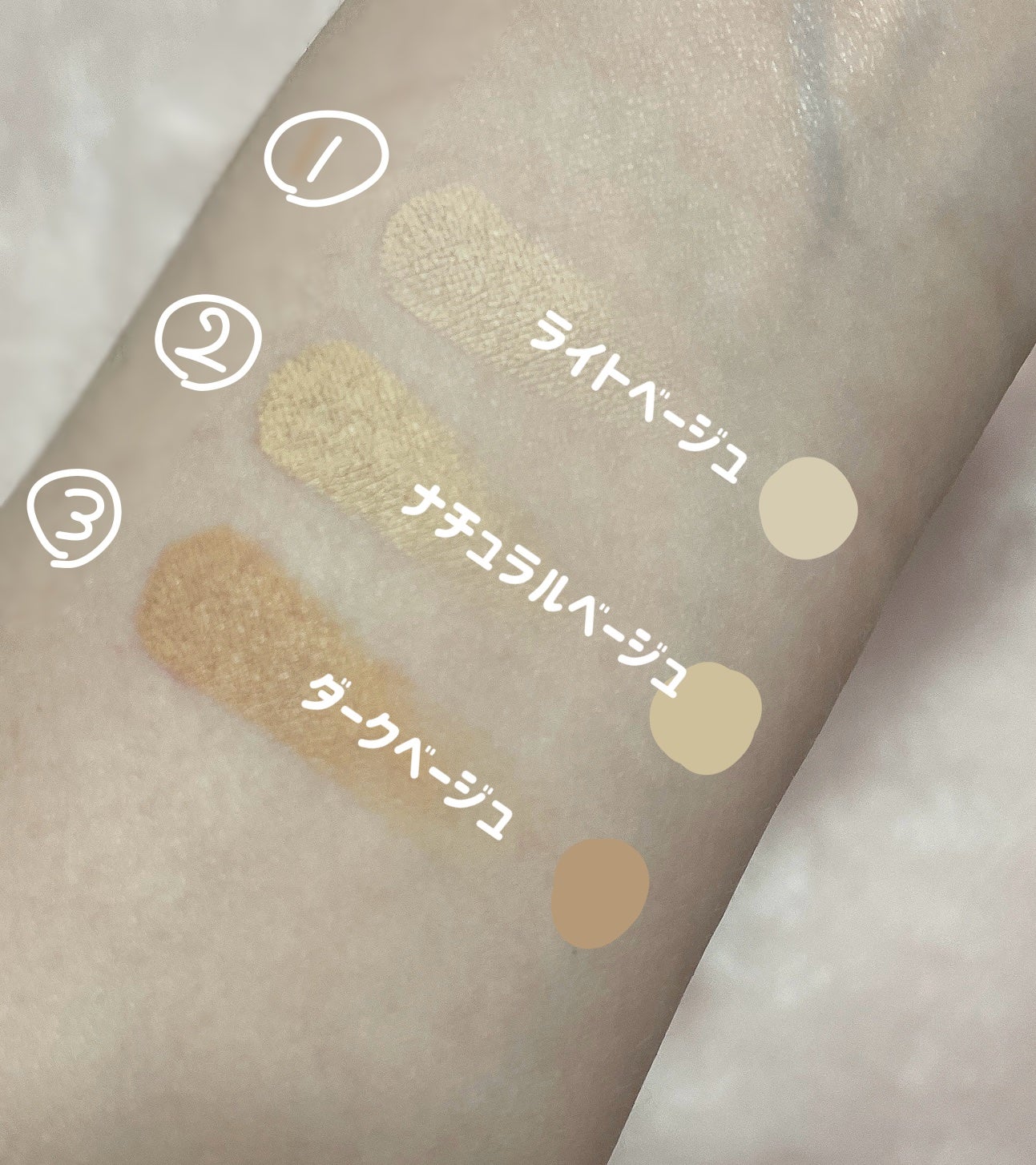 カバーアッププロコンシーラー/TFIT/パレットコンシーラーを使ったクチコミ(2枚目)