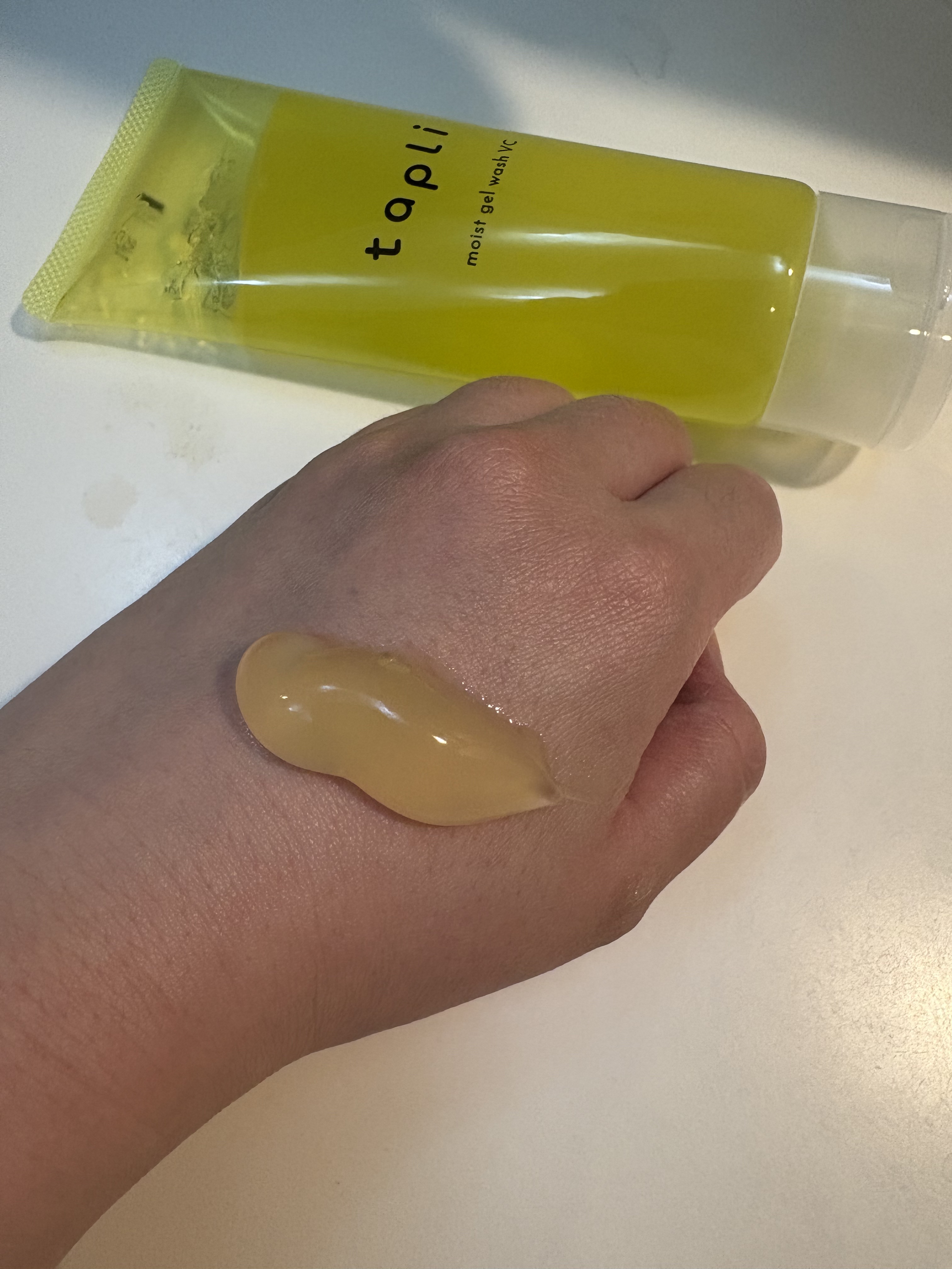 タプリ　モイストジェルウォッシュ　VC/ナリスアップ/その他洗顔料を使ったクチコミ（3枚目）