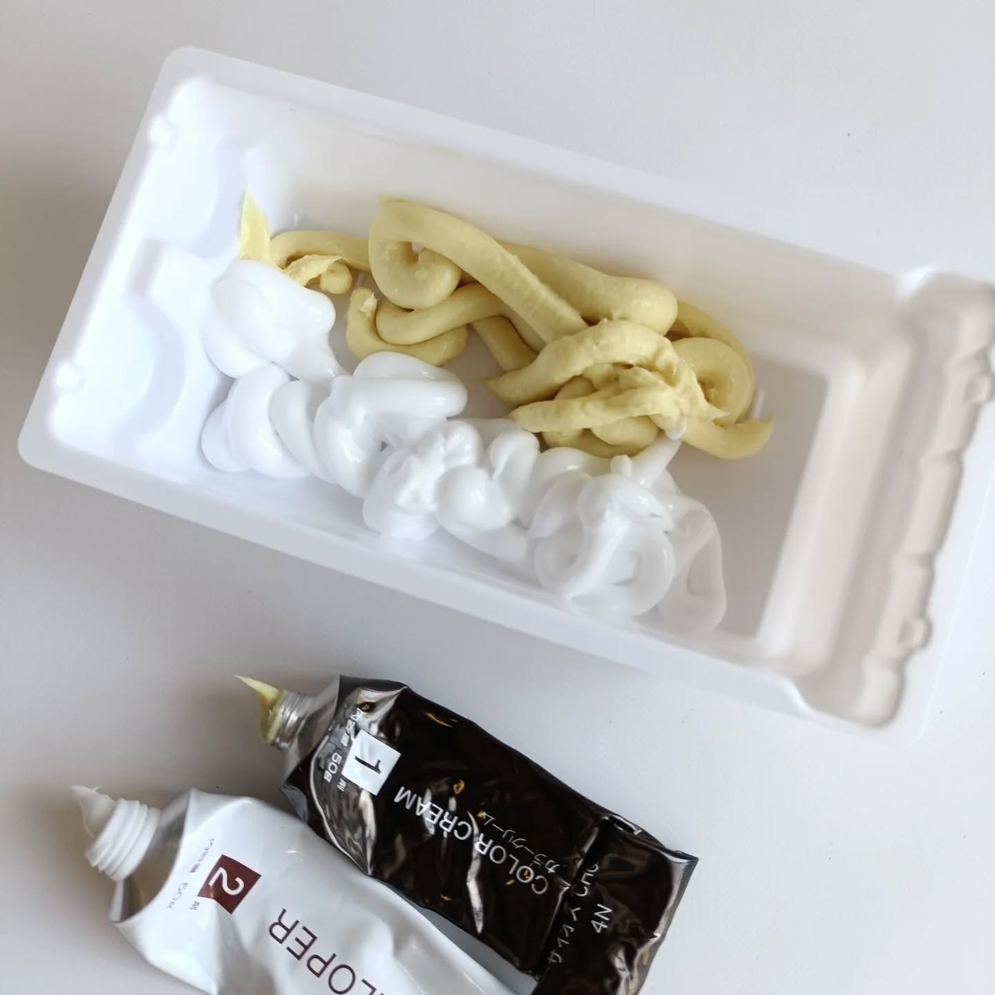 クレイクリーム/サイオス/ヘアカラーを使ったクチコミ（3枚目）