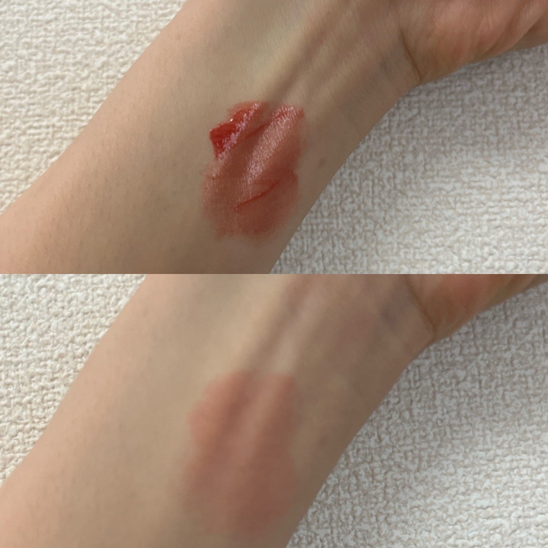 ロウグロウジェルティント/hince/リップティントを使ったクチコミ(2枚目)