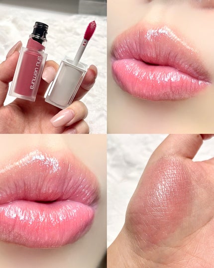 キヌケアグローアップ グリーム/shu uemura/口紅を使ったクチコミ(5枚目)