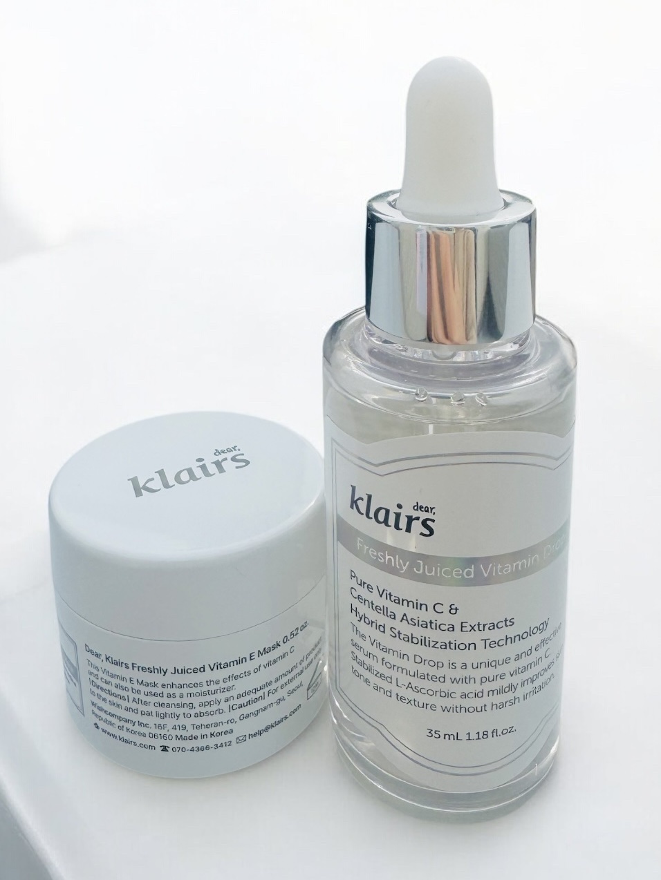 フレッシュリージュースドビタミンドロップ(35ml)/Klairs/美容液を使ったクチコミ（1枚目）