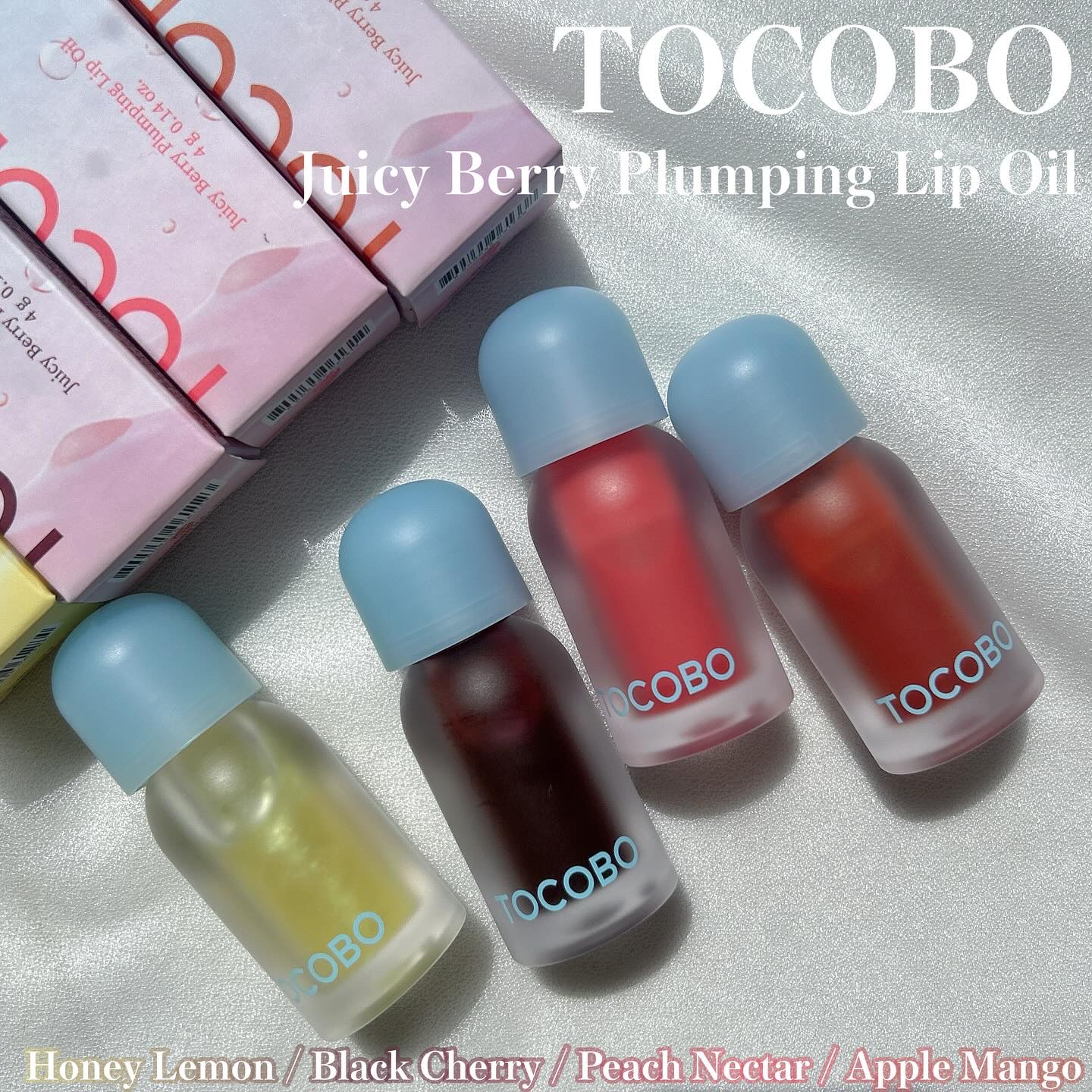 ジューシーベリープランピングリップオイル/TOCOBO/リップグロスを使ったクチコミ（1枚目）