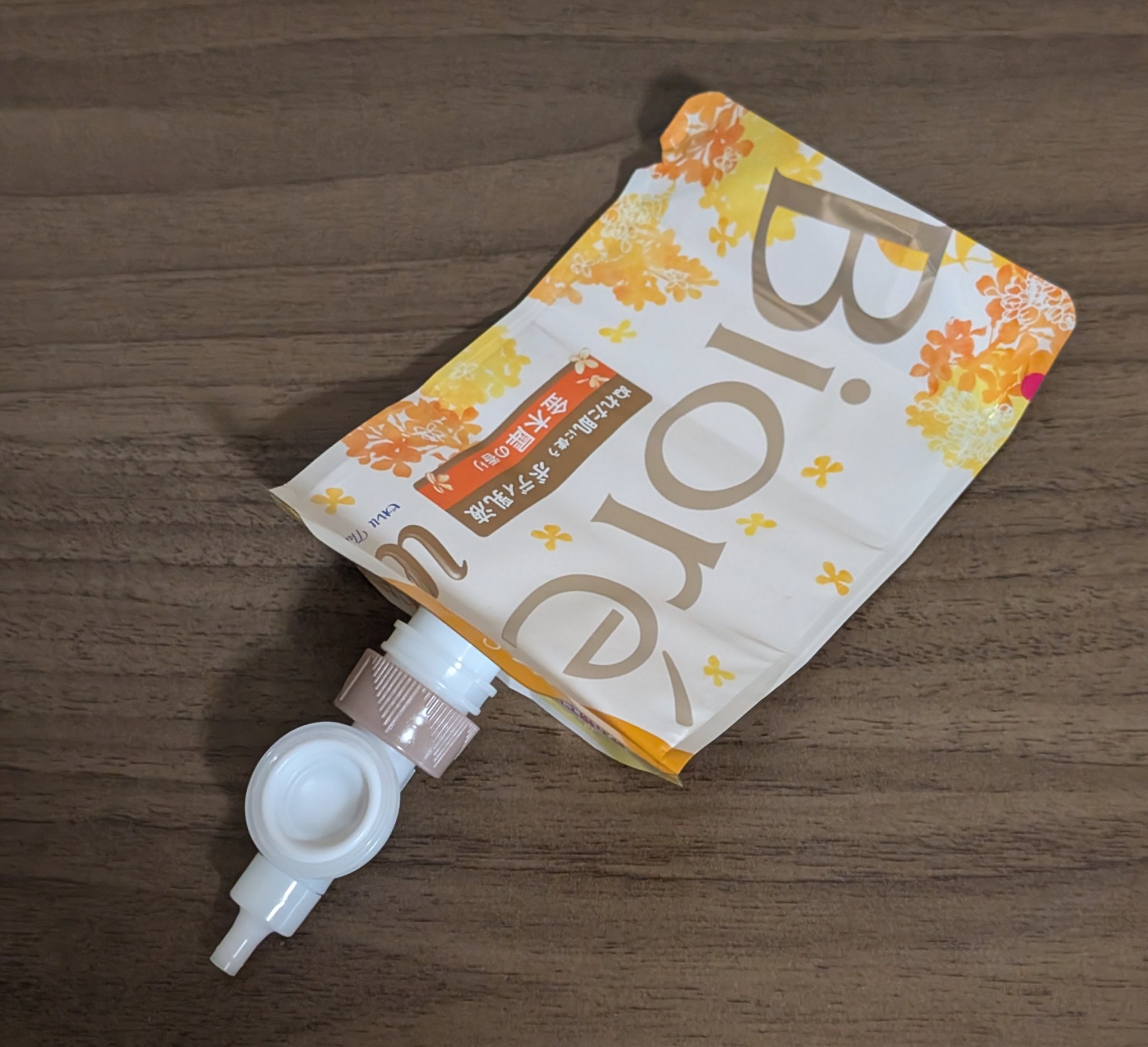 ザ ボディ ぬれた肌に使うボディ乳液 金木犀の香り/ビオレu/ボディミルクを使ったクチコミ（1枚目）