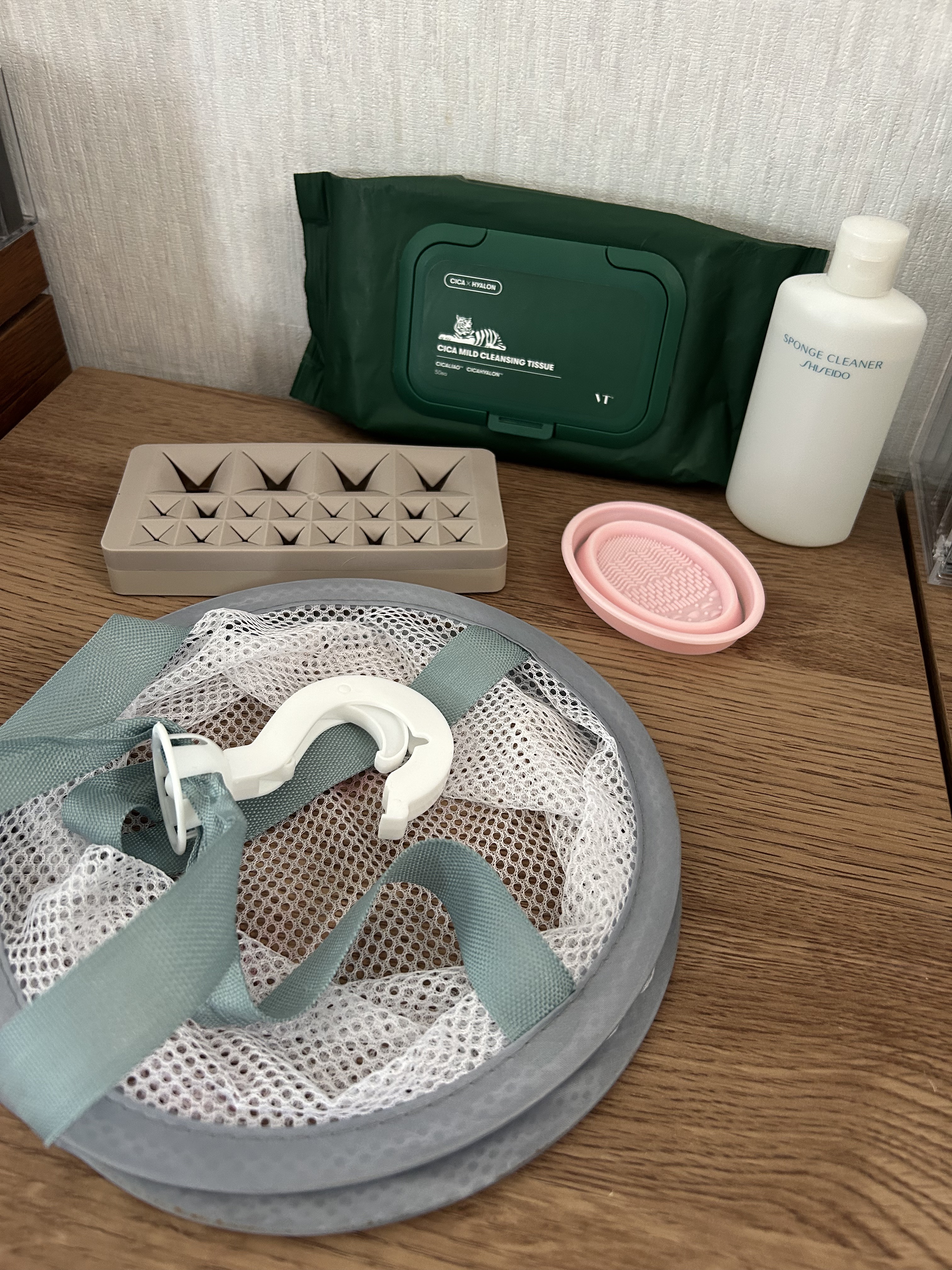 化粧パフ・ブラシ用ドライネット/DAISO/その他を使ったクチコミ（2枚目）