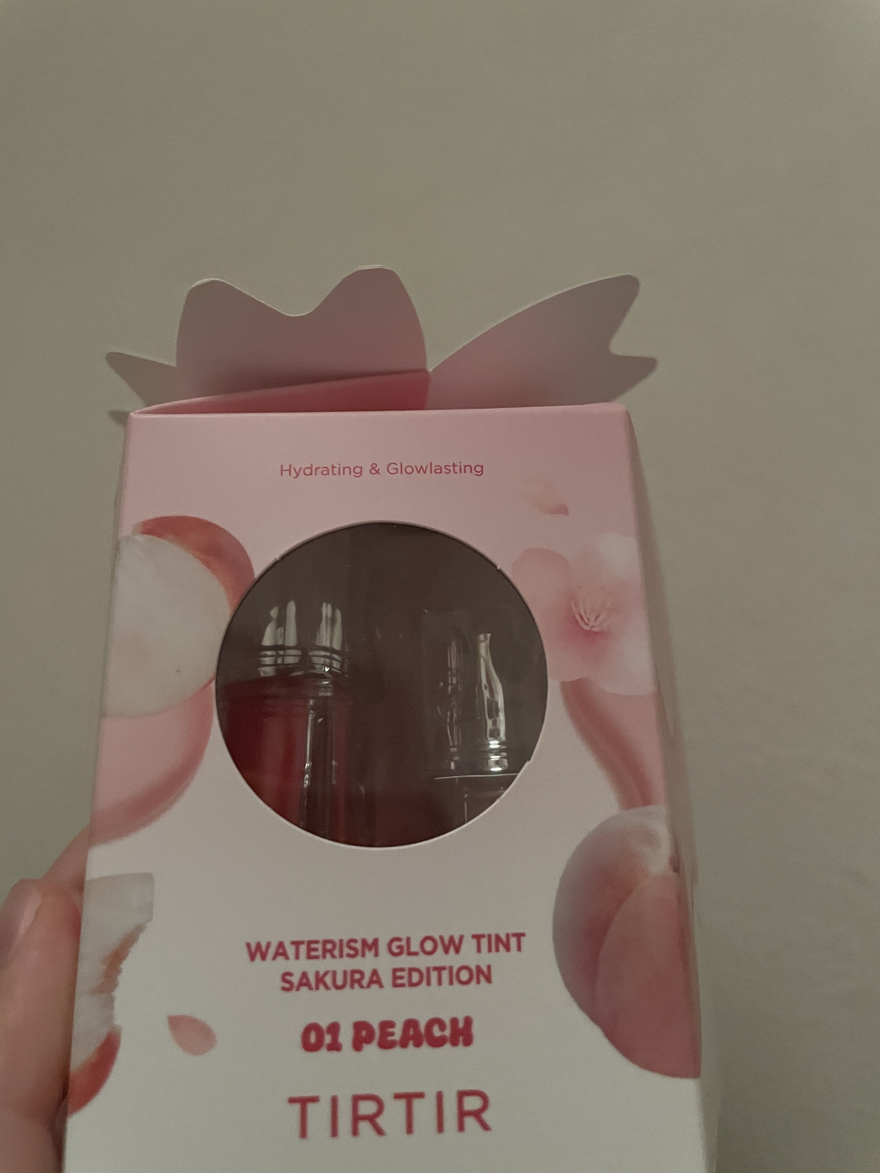 ウォーターリズムグロウティント 09 SALMON SYRUP（ミニ）/TIRTIR(ティルティル)/リップティントを使ったクチコミ（1枚目）