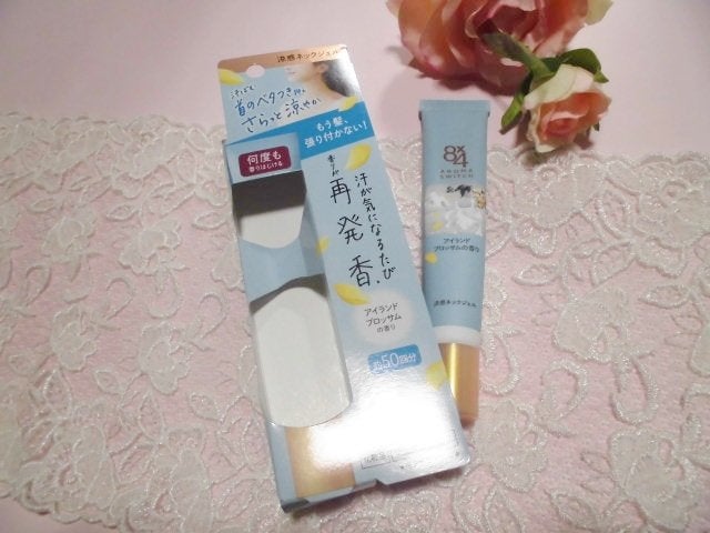 8x4 アロマスイッチ 涼感ネックジェル アイランドブロッサムの香り/8x4/デオドラント・制汗剤を使ったクチコミ(3枚目)