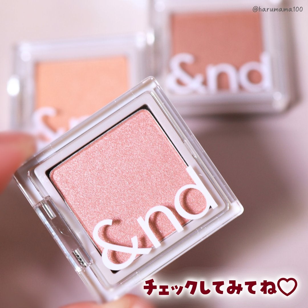 メロウタッチシングルアイシャドウ/&nd by rom&nd/単色アイシャドウを使ったクチコミ(9枚目)