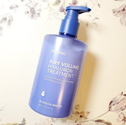 クンダル エアリーボリュームヒアルロンシャンプー/トリートメント/KUNDAL/市販シャンプーを使ったクチコミ(4枚目)