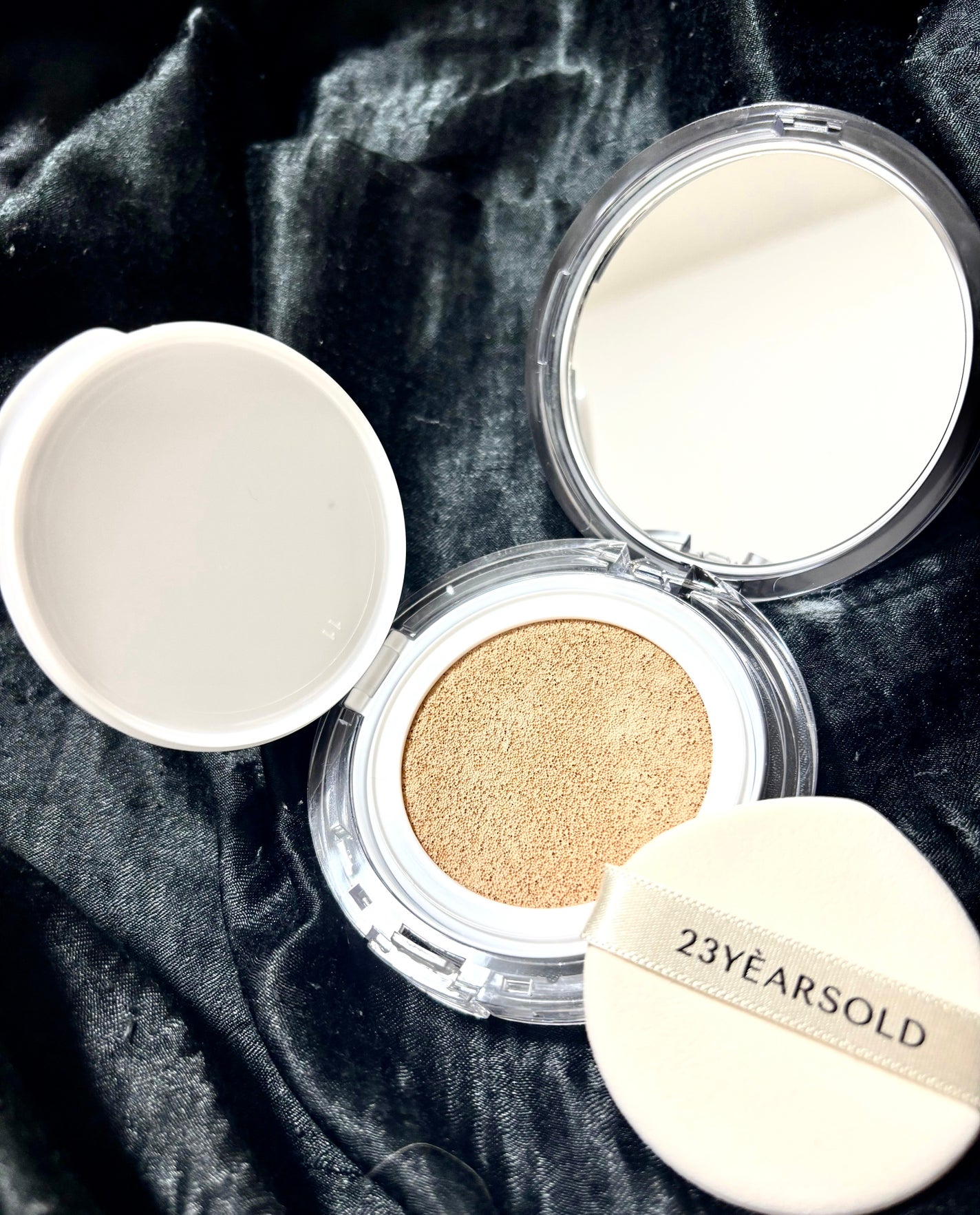 ハートリーフシーンカバークッション/23years old/クッションファンデーションを使ったクチコミ(2枚目)