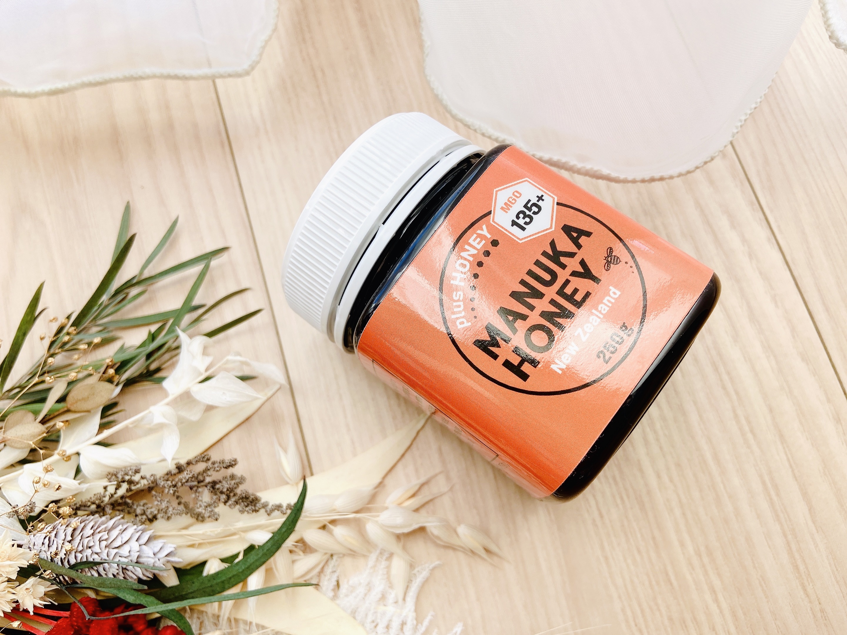 マヌカハニー MGO135+/plusHONEY/食品を使ったクチコミ（2枚目）