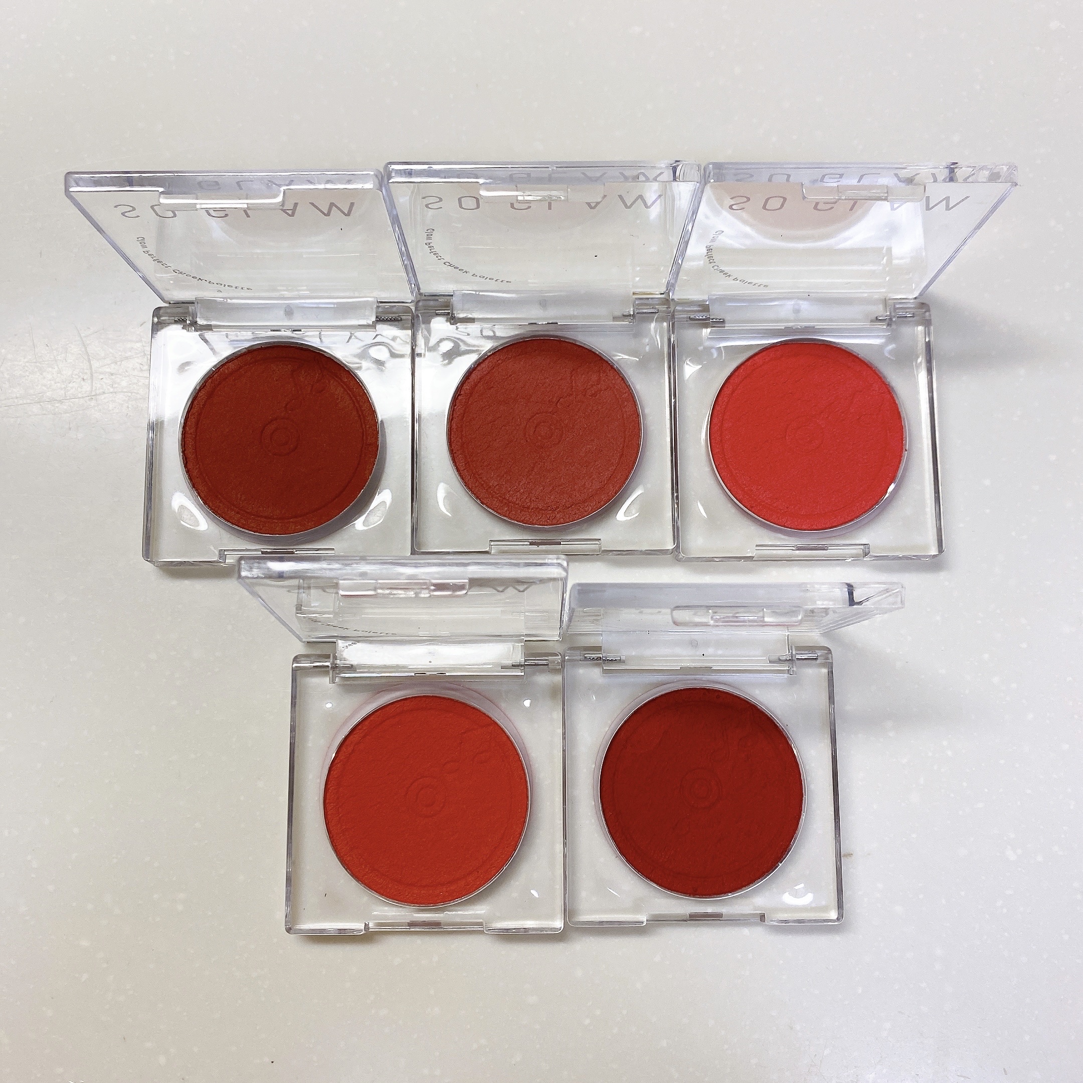 Glow Perfect Cheek Pallet/SO GLAM/ジェル・クリームチークを使ったクチコミ（3枚目）