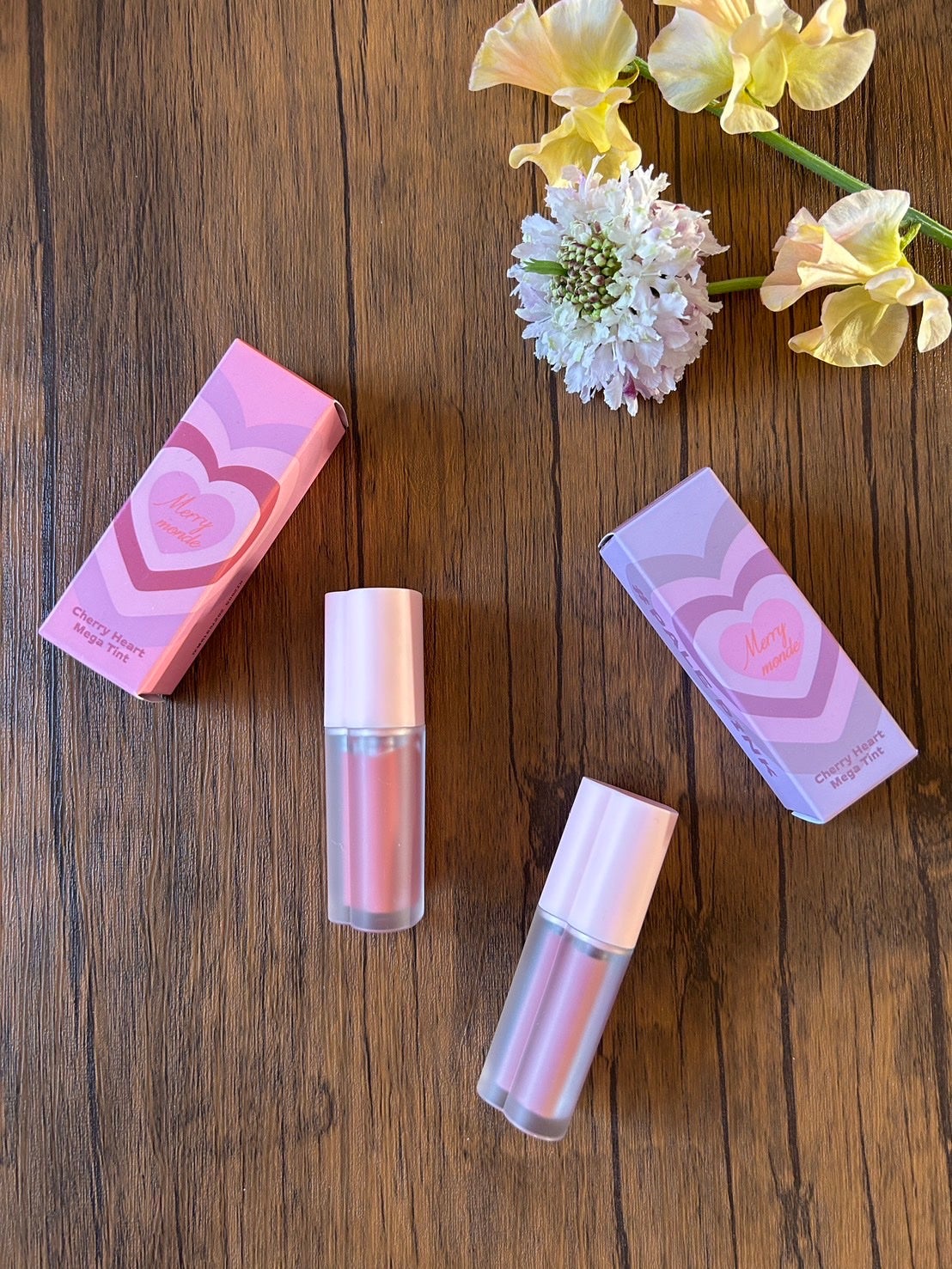 チェリーハート メガティント/Merrymonde/リップティントを使ったクチコミ(2枚目)