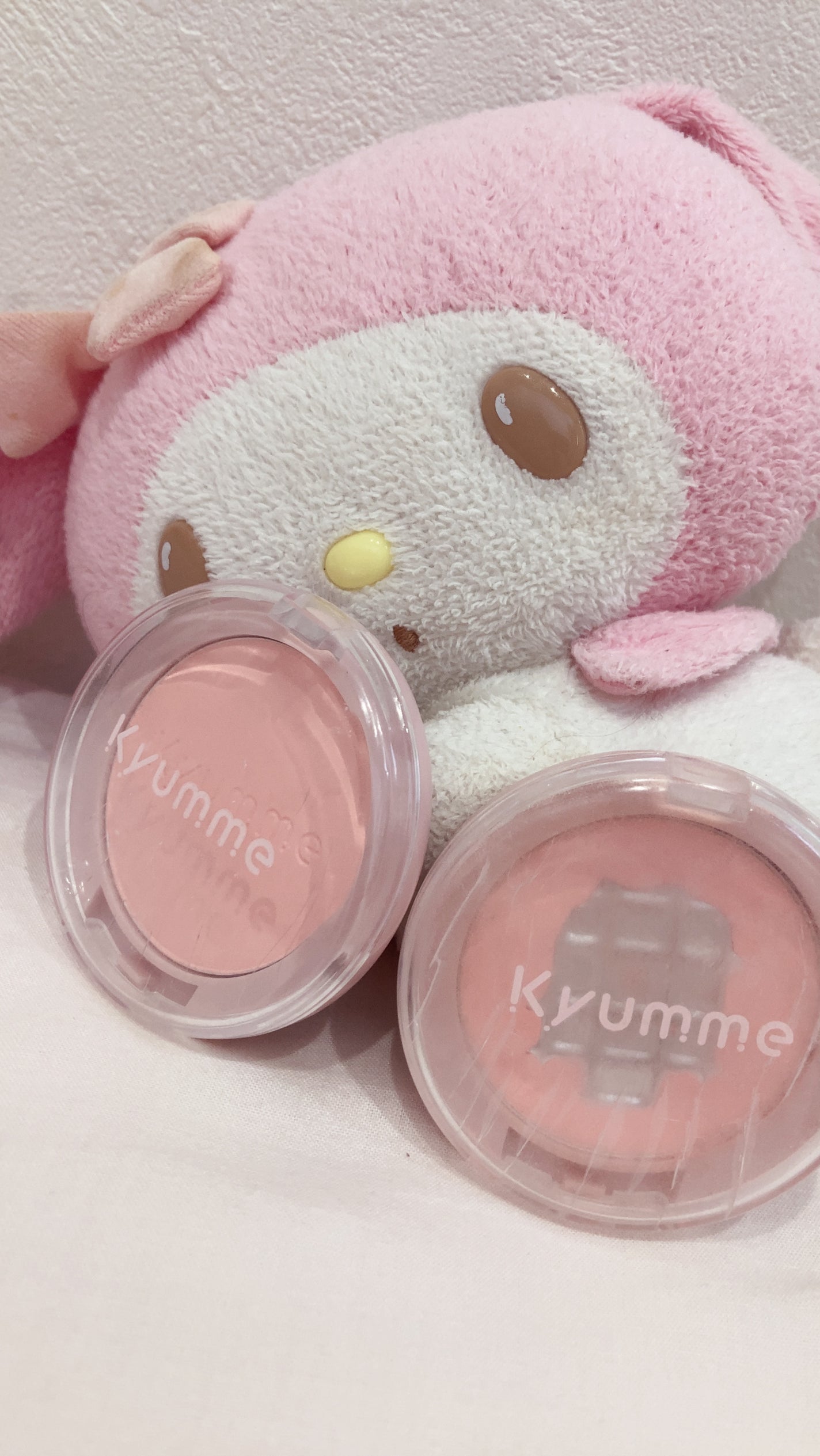 KM パウダーチーク/DAISO/パウダーチークを使ったクチコミ(1枚目)