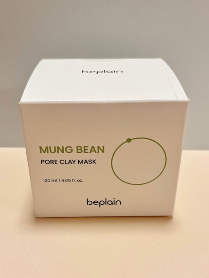 緑豆毛穴クレイパック/beplain/洗い流すパック・マスクを使ったクチコミ(4枚目)