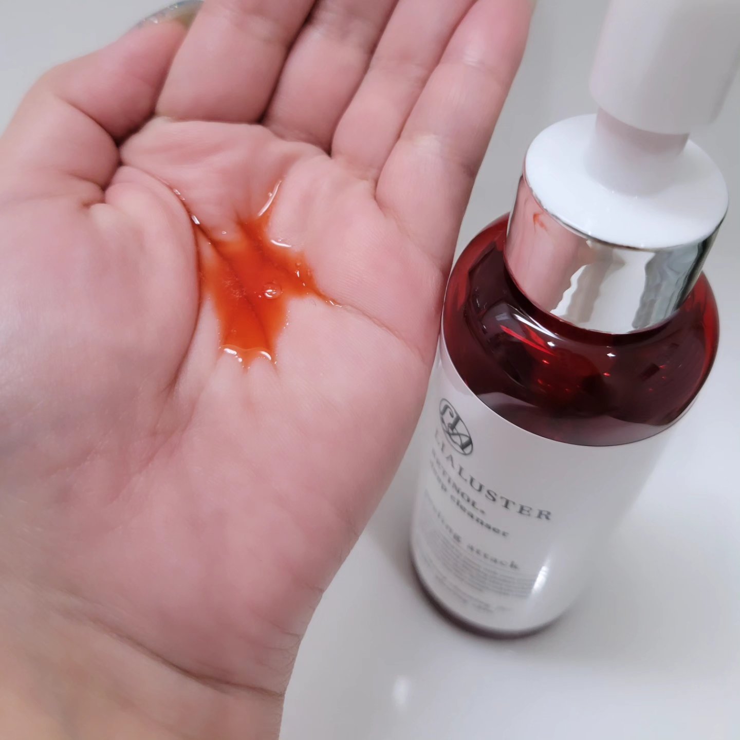 レチノールディープクレンザー/LIALUSTER/その他洗顔料を使ったクチコミ（3枚目）