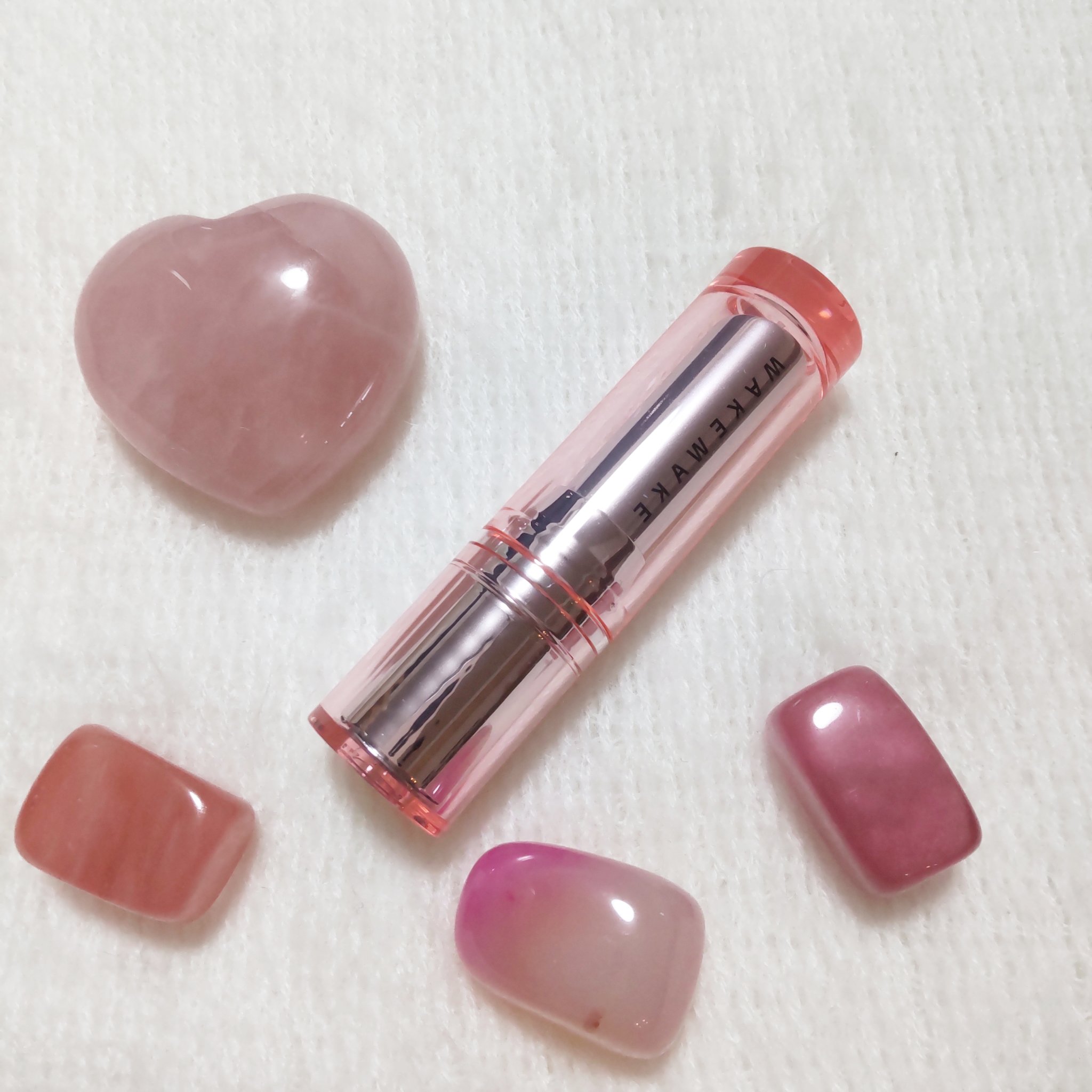 ビタミン ウォーターリートック リップバーム/wakemake/口紅を使ったクチコミ（1枚目）