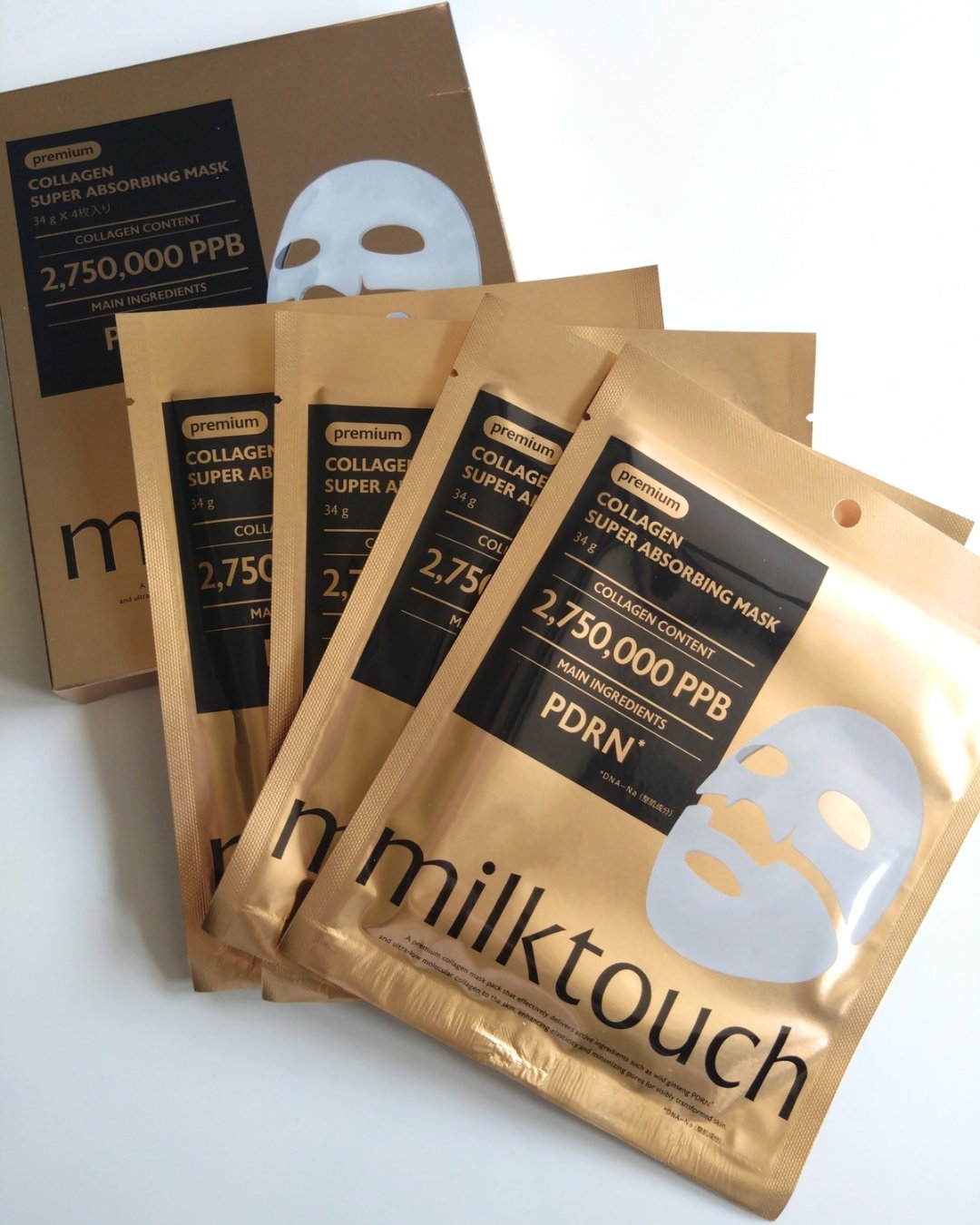 コラーゲンスーパーアブソービングマスク/Milk Touch/シートマスク・パックを使ったクチコミ（1枚目）