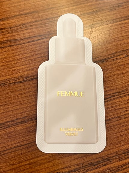 イルミナス ベルベット/FEMMUE/美容液を使ったクチコミ(1枚目)