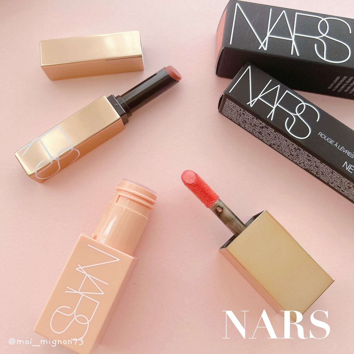 アフターグロー　センシュアルシャイン　リップスティック/NARS/口紅を使ったクチコミ（1枚目）