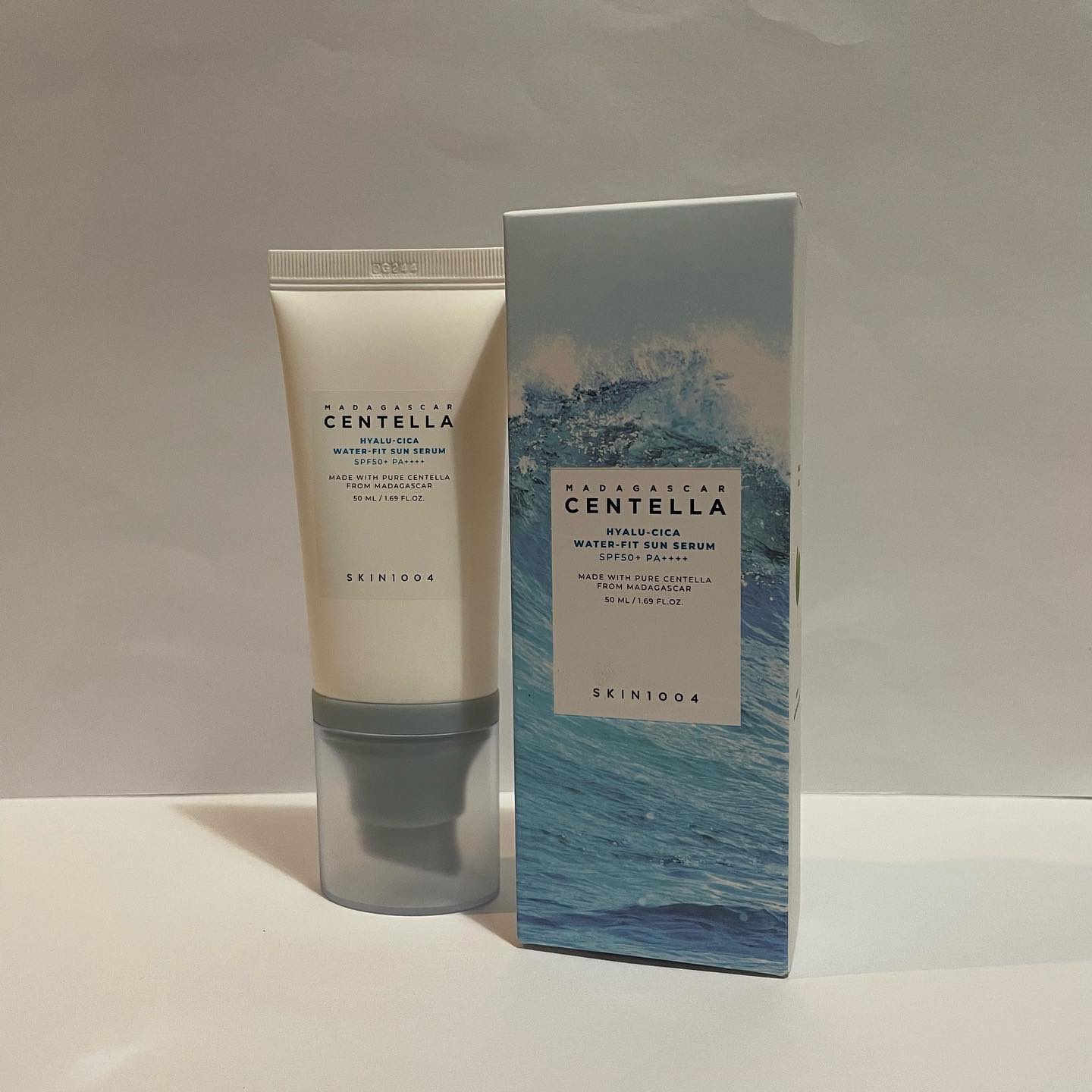 ヒアルーシカ ウォーターフィット サンセラム/SKIN1004/日焼け止めローションを使ったクチコミ（2枚目）