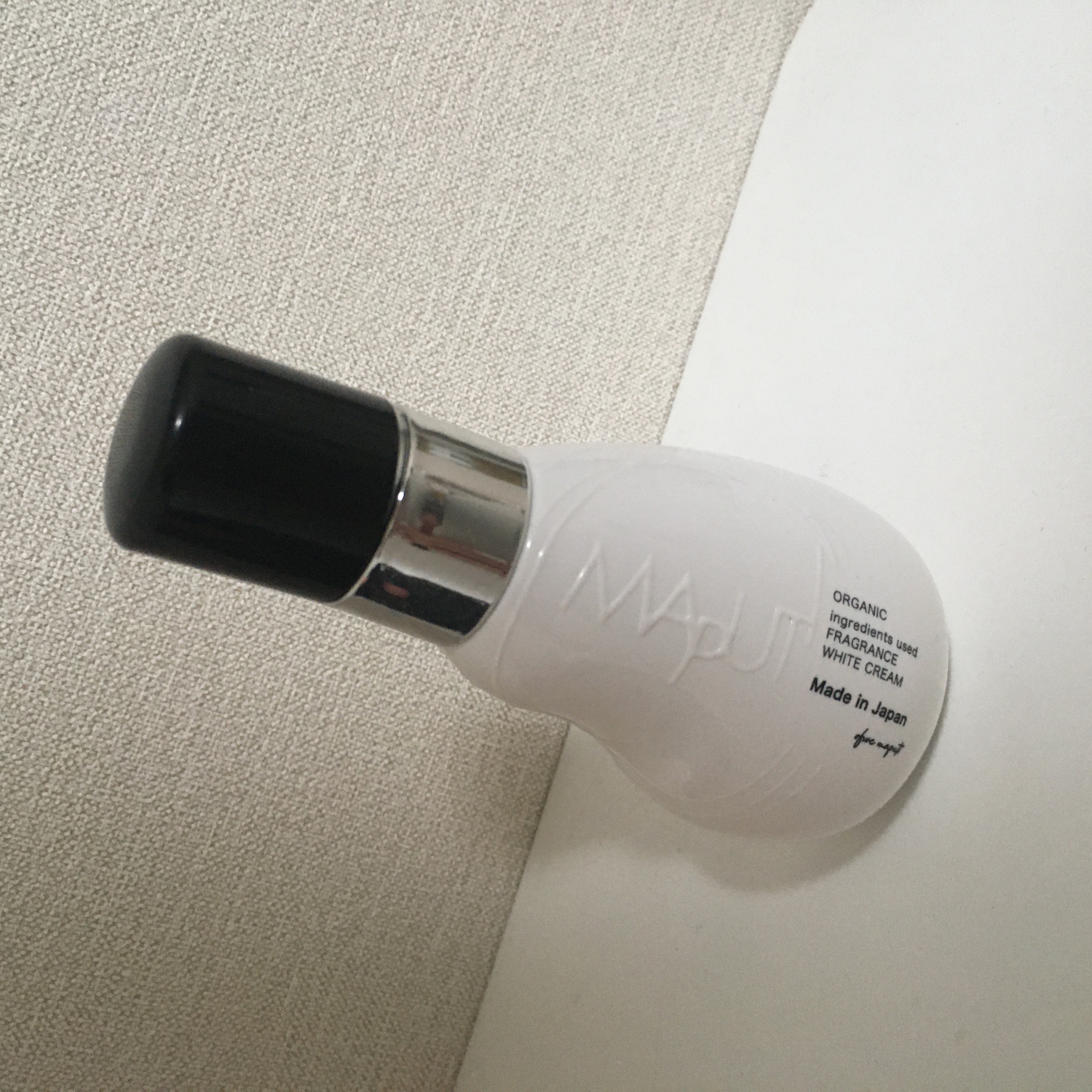 オーガニックフレグランスホワイトクリーム/MAPUTI/デリケートゾーンケアを使ったクチコミ（1枚目）