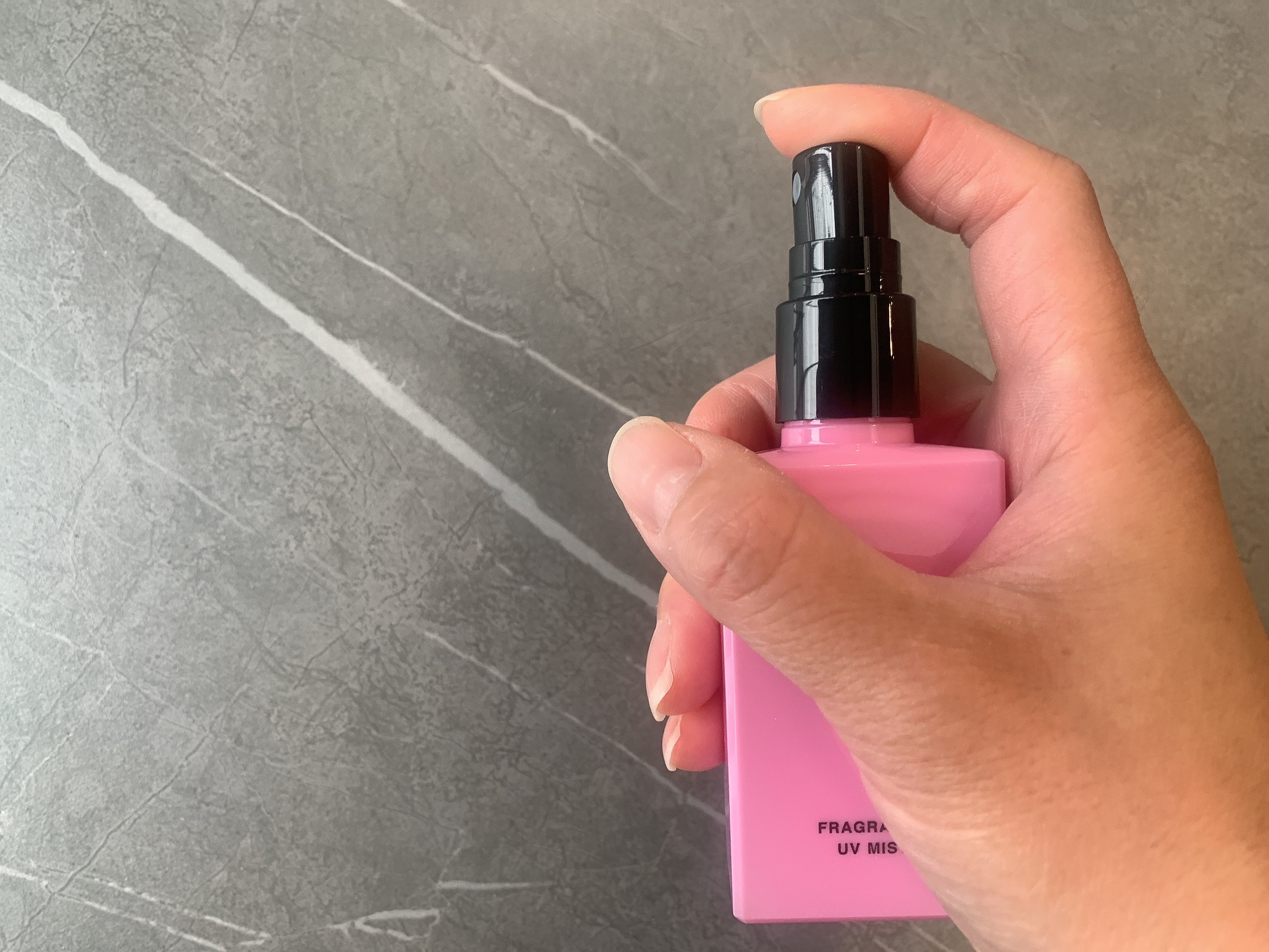 メロウチャーム フレグランスUVミスト ラッキーピンクフラワー/MELLOW CHARM/香水(その他)を使ったクチコミ（2枚目）