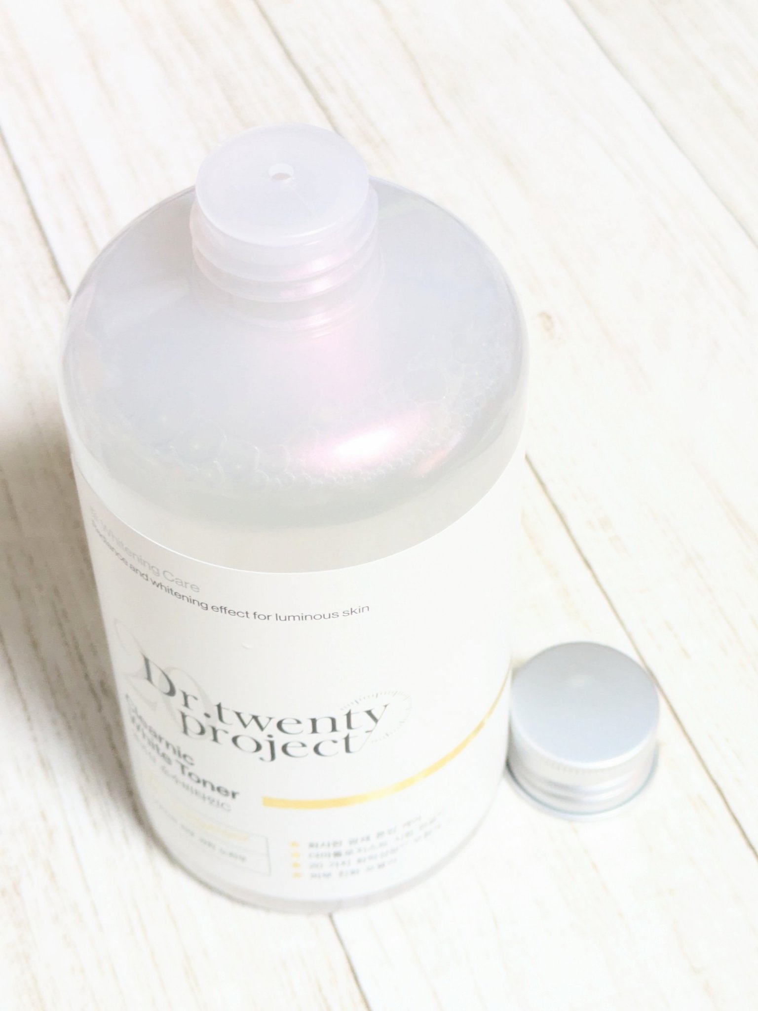 クリアニックホワイトトナー/Dr.Twenty Project/化粧水を使ったクチコミ（2枚目）