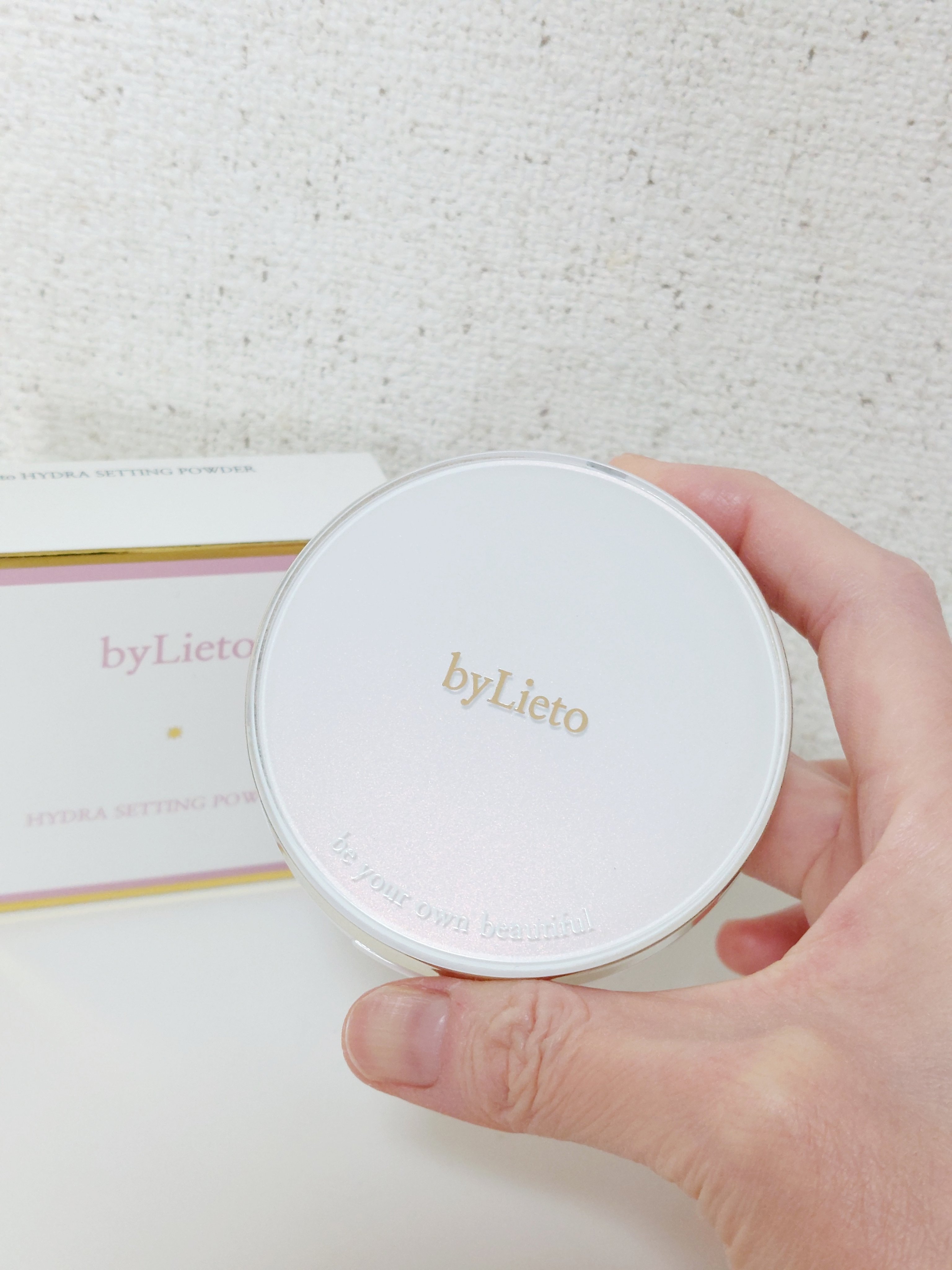 ハイドラセッティングパウダー/byLieto/プレストパウダーを使ったクチコミ（2枚目）