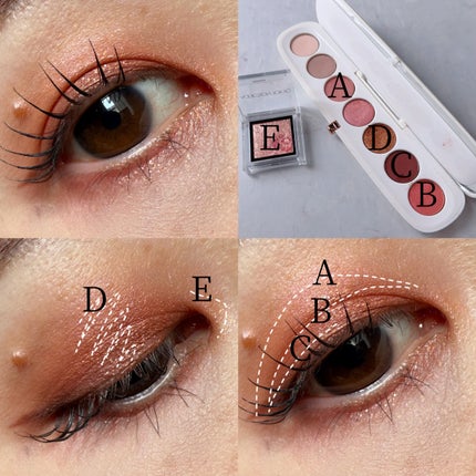 EYE-CONIC STEEL MULTI-FINISH EYESHADOW PALETTE/MARC JACOBS/アイシャドウパレットを使ったクチコミ(4枚目)