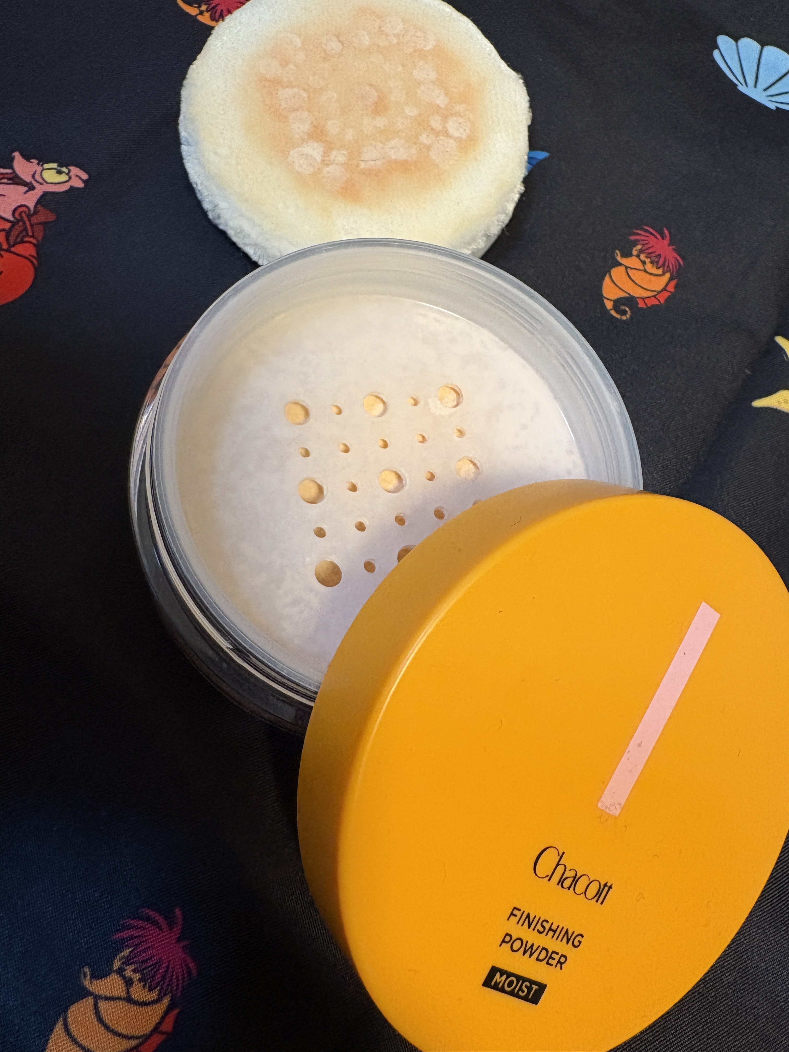 フィニッシングパウダー モイストC 778 ウォームクリア/チャコット・コスメティクス/ルースパウダーを使ったクチコミ（1枚目）