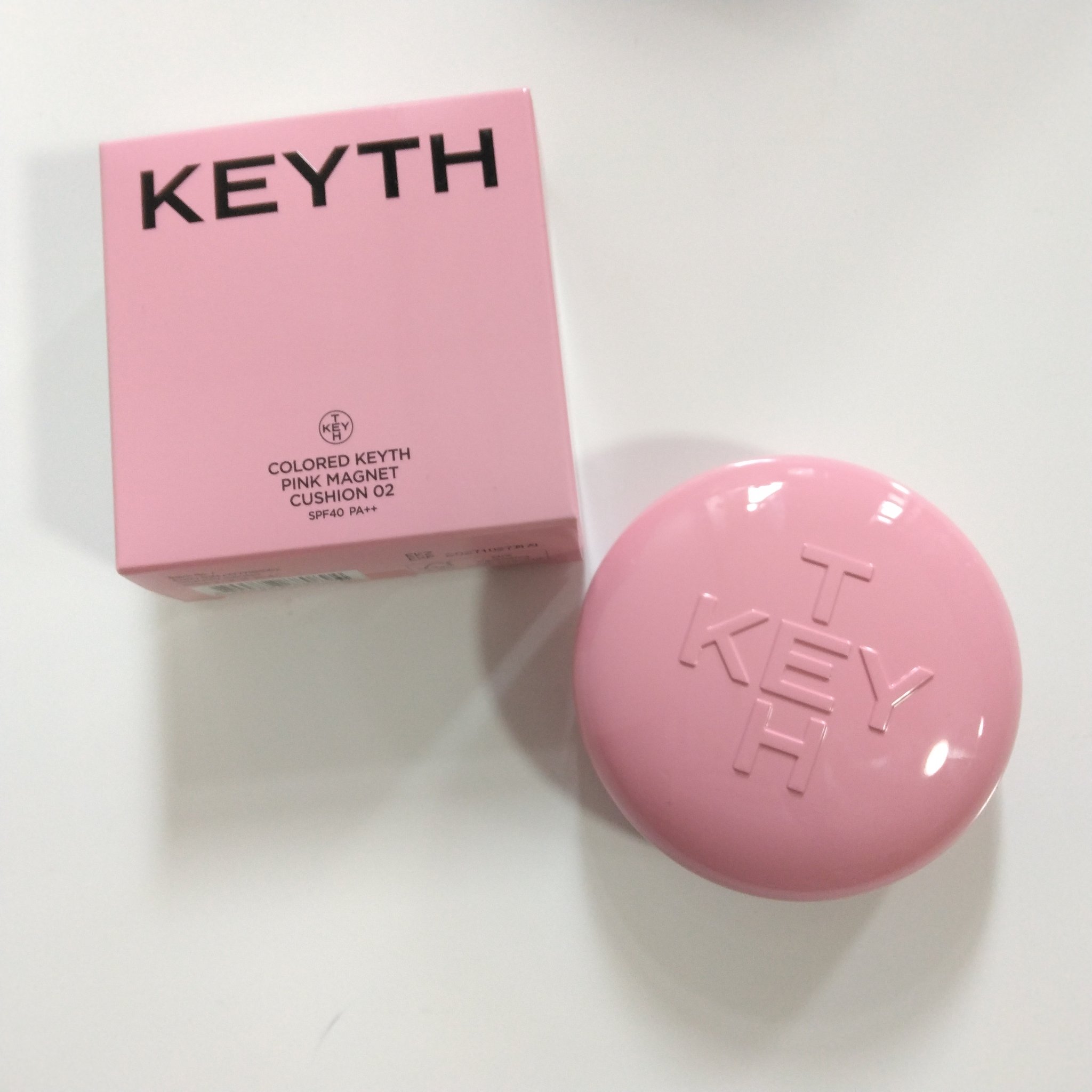 ピンクマグネットクッション/KEYTH/クッションファンデーションを使ったクチコミ（1枚目）