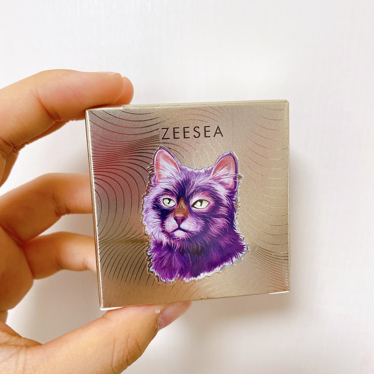 アニマルアイシャドウ(4シェード)/ZEESEA/アイシャドウパレットを使ったクチコミ(4枚目)