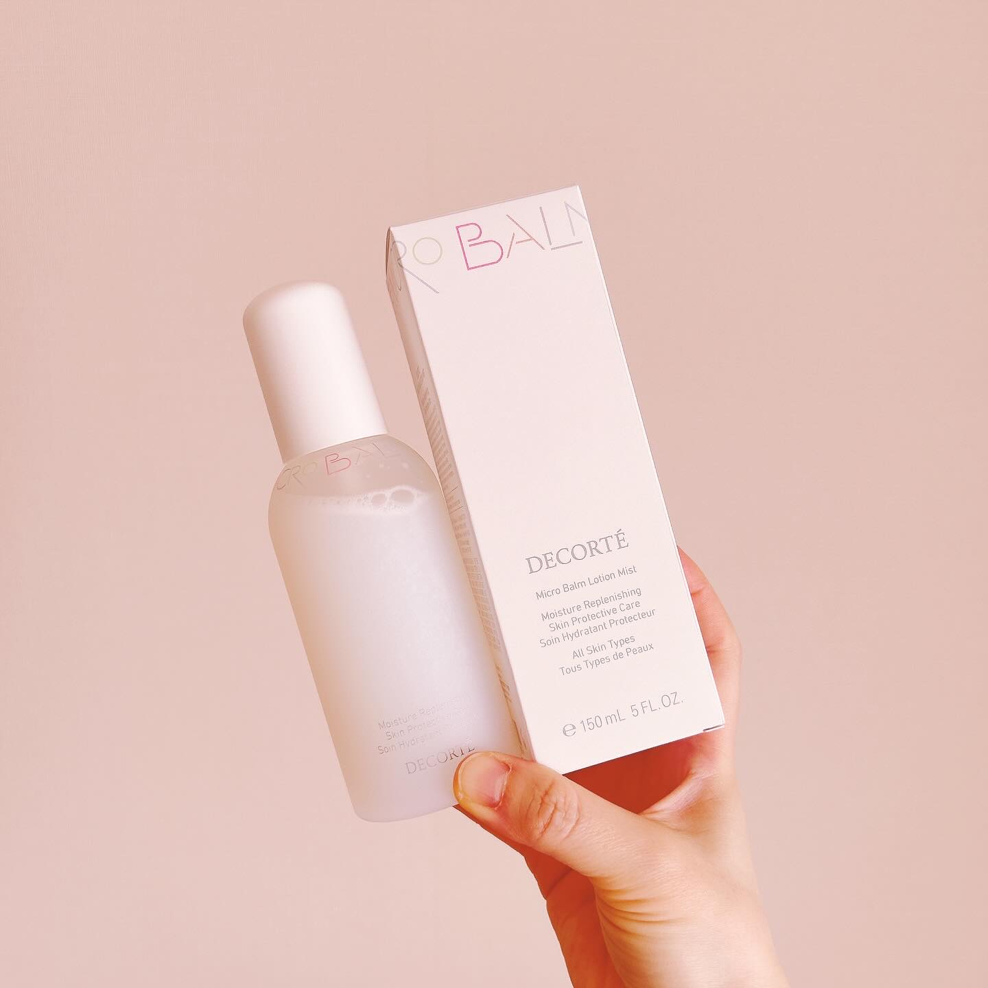 コスメデコルテ 薬用 マイクロバーム ローション ミスト〈薬用化粧液〉【医薬部外品】/DECORTÉ/ミスト状化粧水を使ったクチコミ（1枚目）