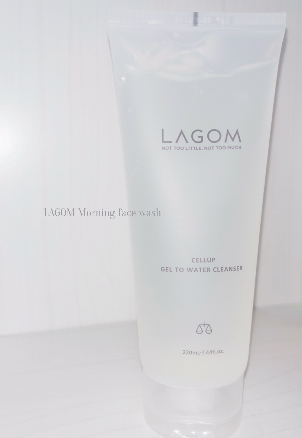 ラゴム ジェルトゥウォーター クレンザー(朝用洗顔)/LAGOM /その他洗顔料を使ったクチコミ（2枚目）