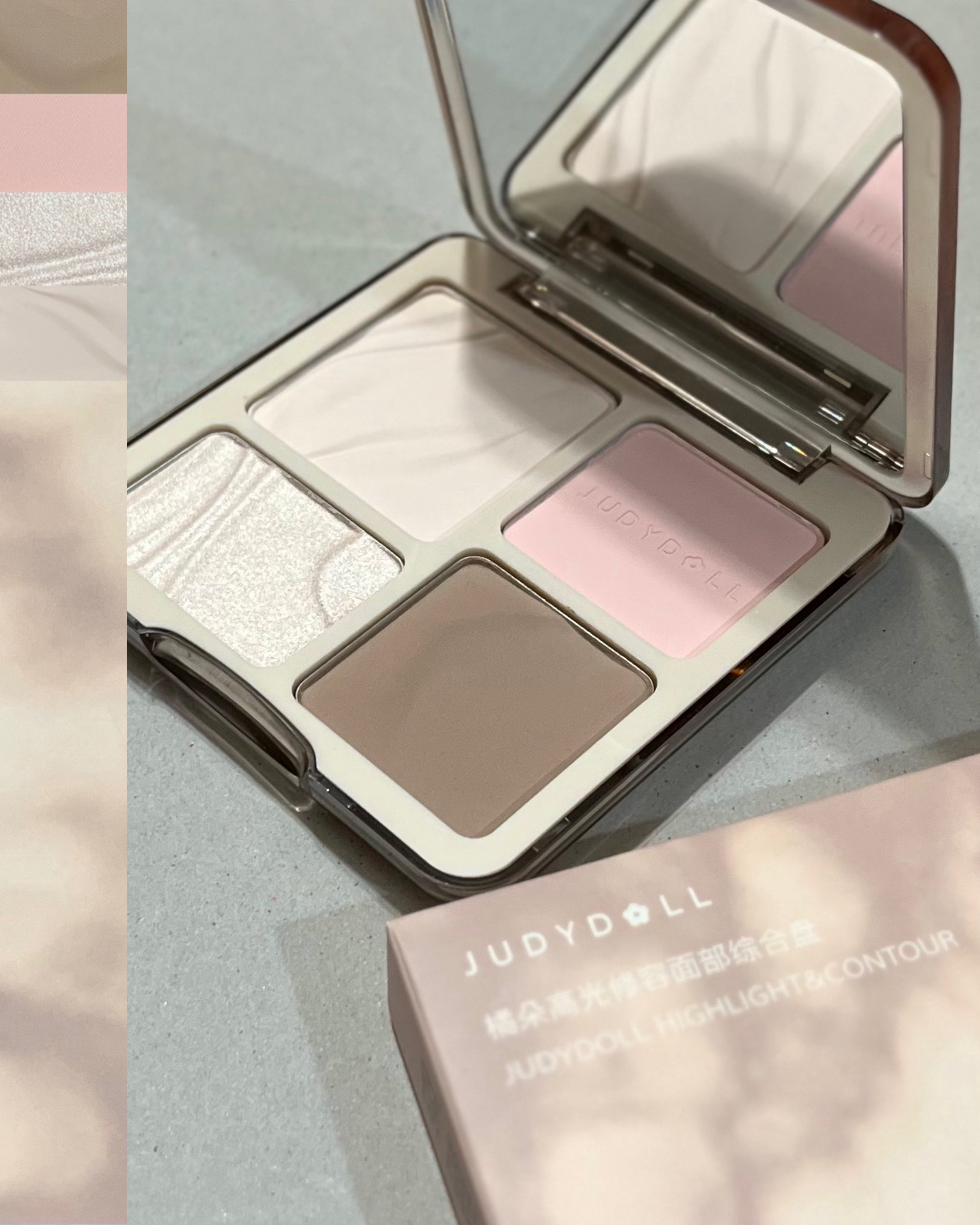 JUDYDOLL メリハリマスターパレット/JUDYDOLL/パウダーハイライトを使ったクチコミ（1枚目）