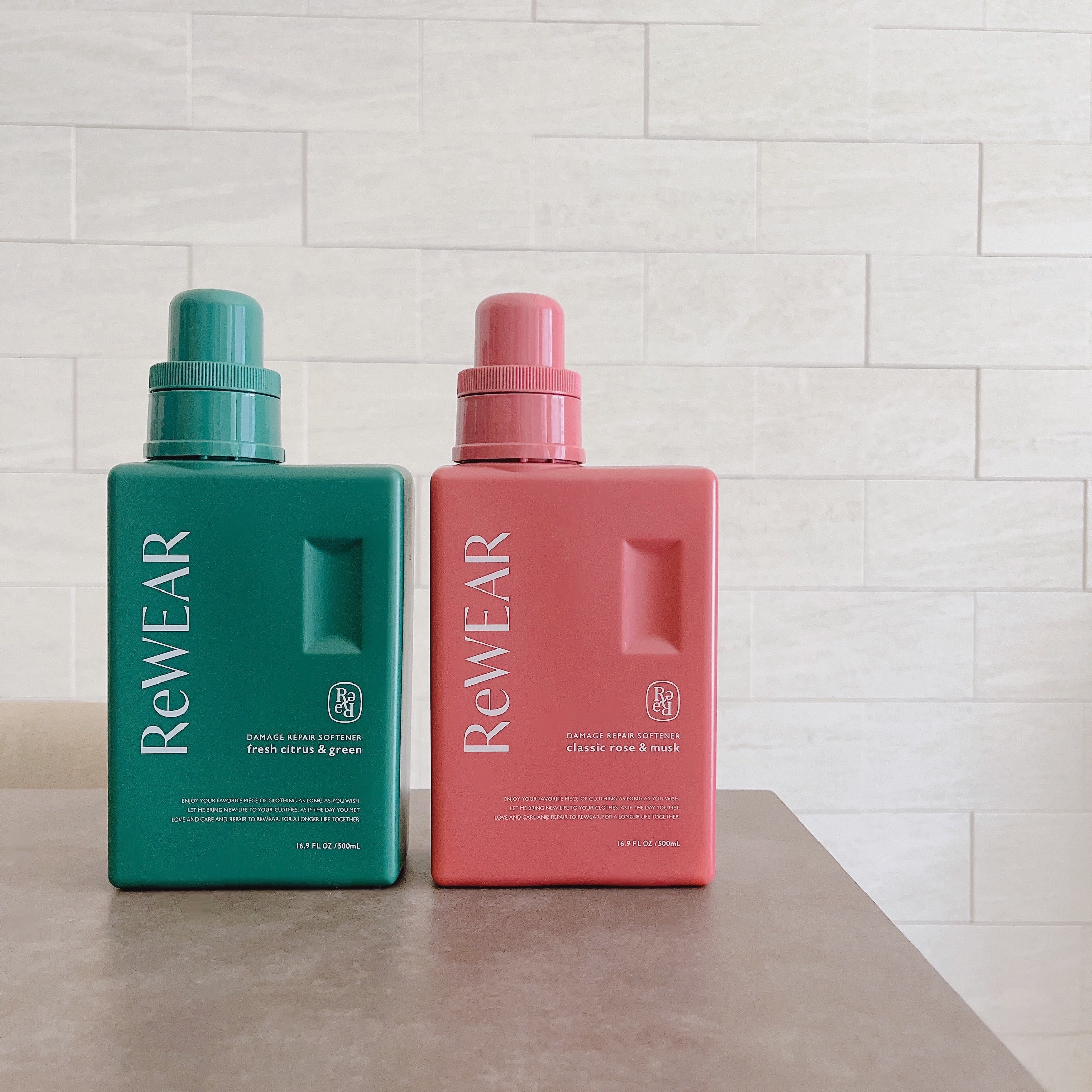 再生柔軟剤　クラシックローズ＆ムスク/ReWEAR/柔軟剤を使ったクチコミ（1枚目）