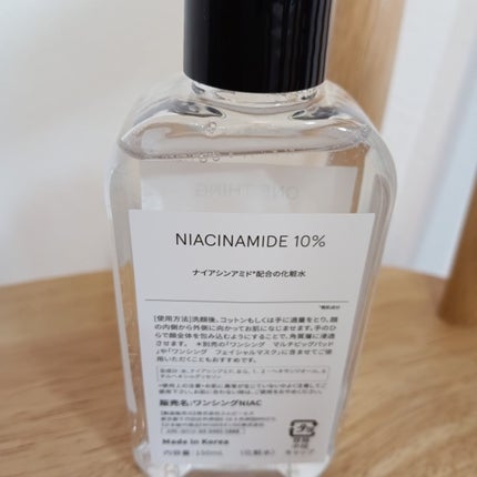 ナイアシンアミド化粧水/ONE THING/化粧水を使ったクチコミ(2枚目)