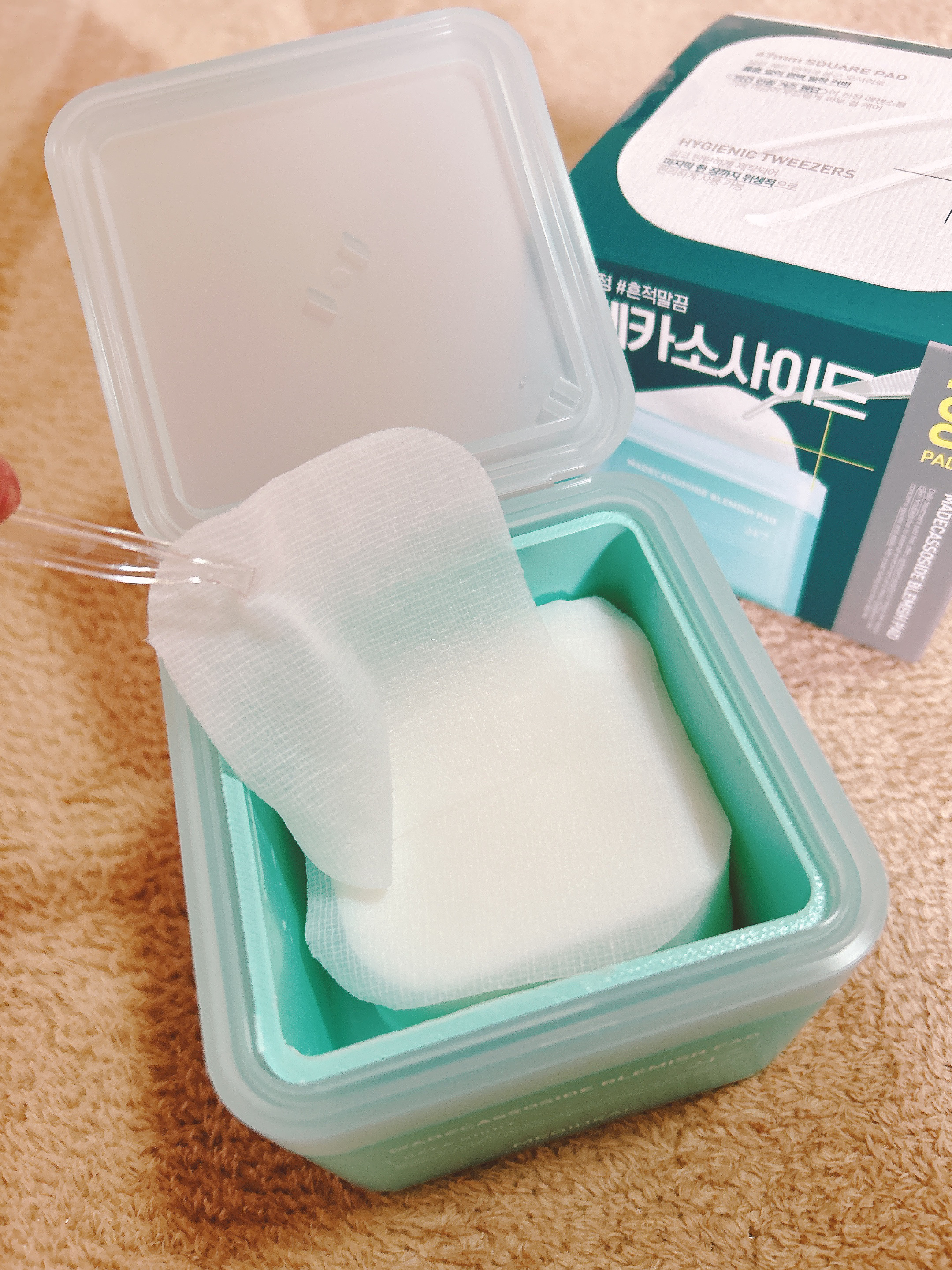 マデカソサイド ブレミッシュパッド/MEDIHEAL/トナーパッドを使ったクチコミ（3枚目）