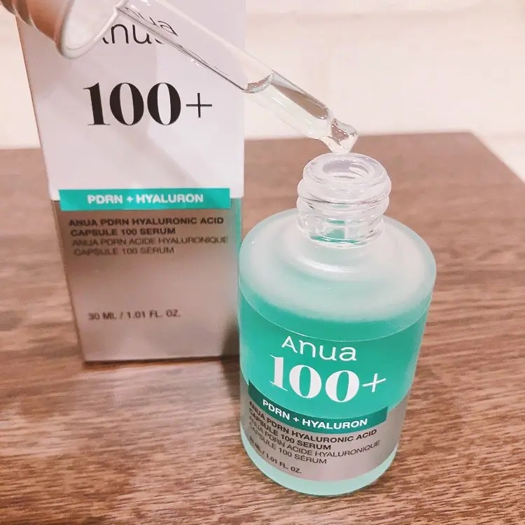 PDRNヒアルロン酸カプセル100セラム/Anua/美容液を使ったクチコミ（3枚目）