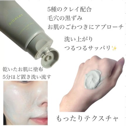 バーニッシュクレイパック 森林/PICALAY/洗い流すパック・マスクを使ったクチコミ(2枚目)