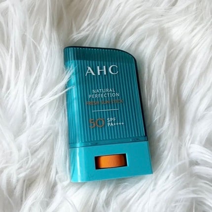 ナチュラルパーフェクションフレッシュサンスティック/AHC/日焼け止めスティックを使ったクチコミ(1枚目)