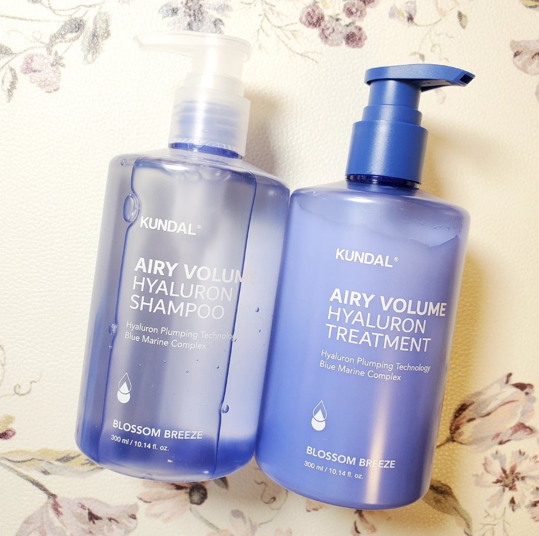クンダル  エアリーボリュームヒアルロンシャンプー/トリートメント/KUNDAL/市販シャンプーを使ったクチコミ（1枚目）