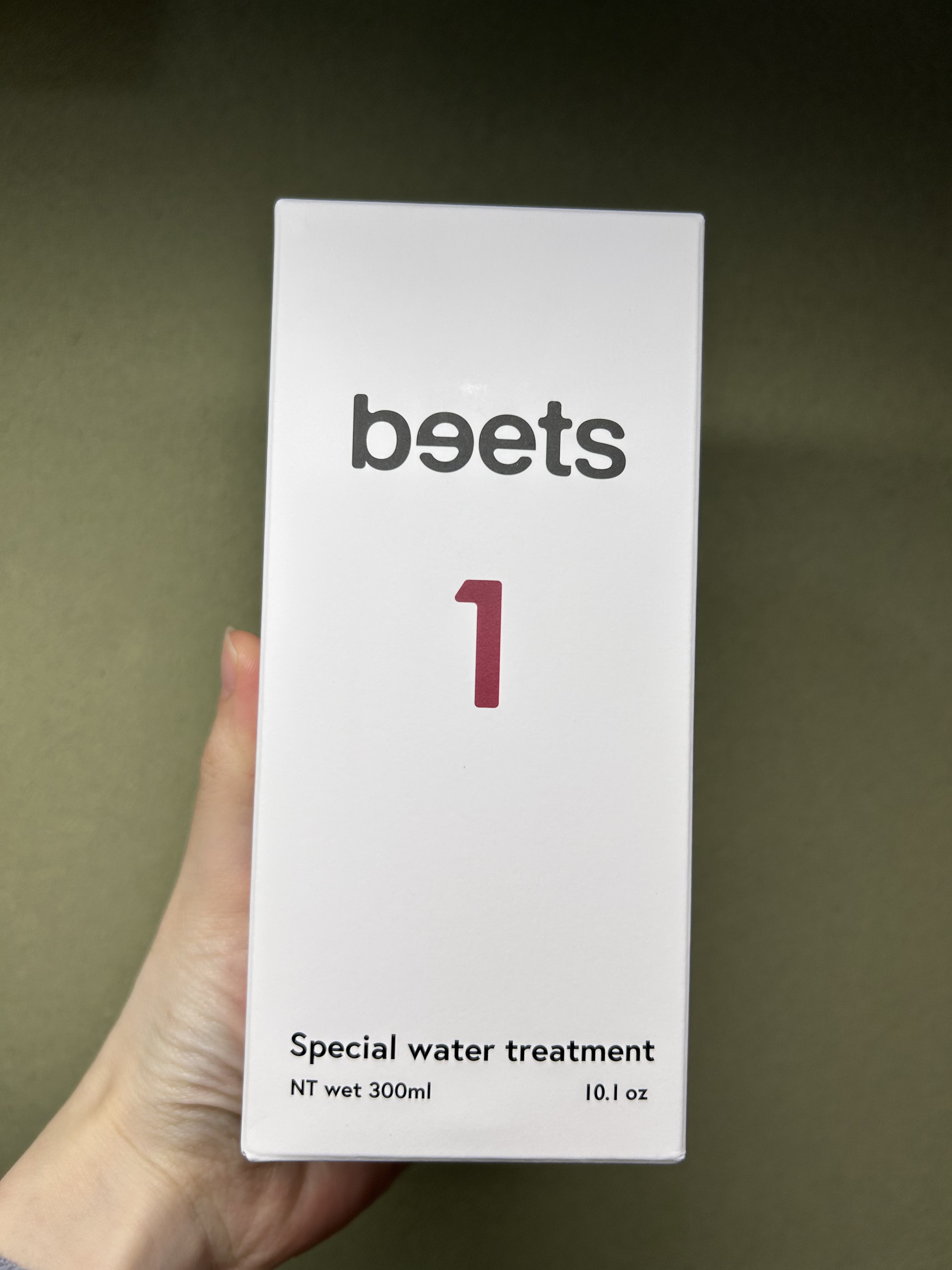 beets1 スペシャルウォータートリートメント/beets/洗い流すヘアトリートメントを使ったクチコミ（2枚目）