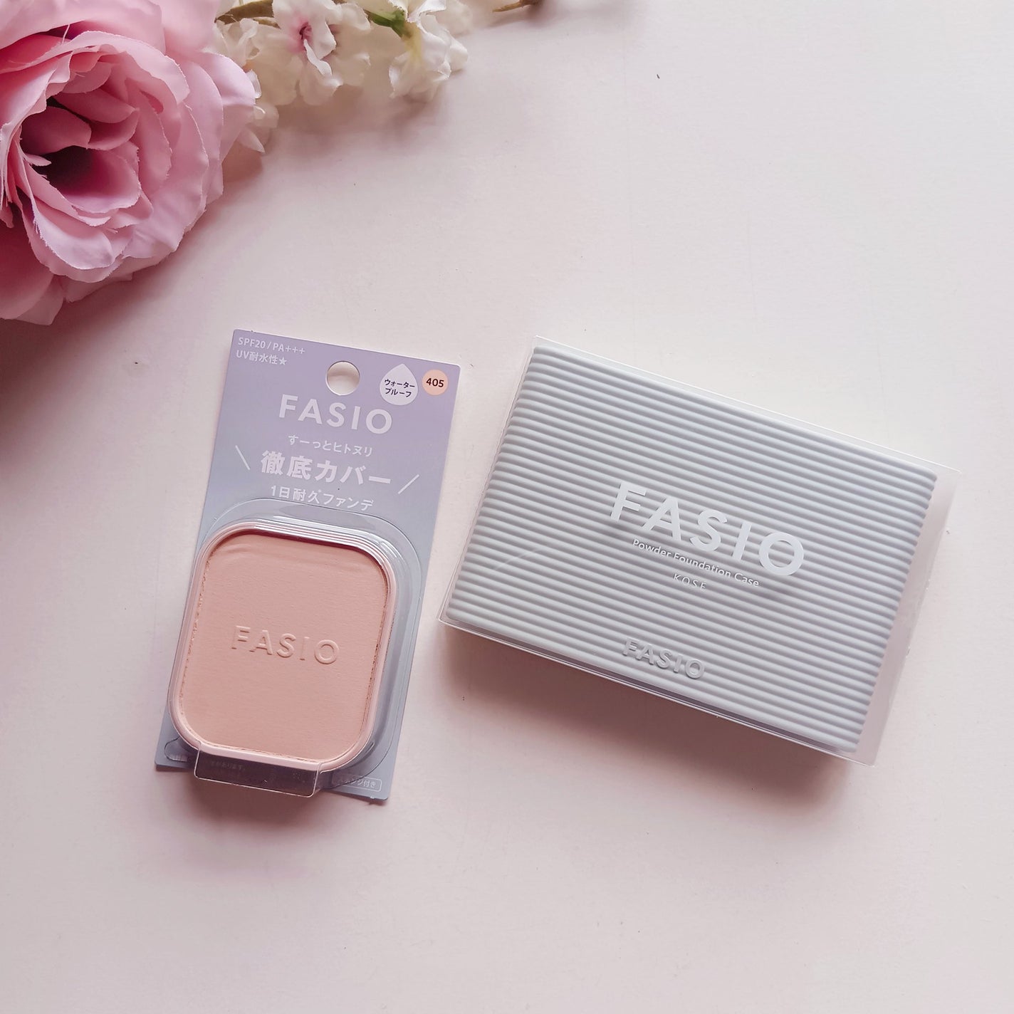 ヒトヌリカバー 耐久ファンデーション/FASIO/パウダーファンデーションを使ったクチコミ(3枚目)
