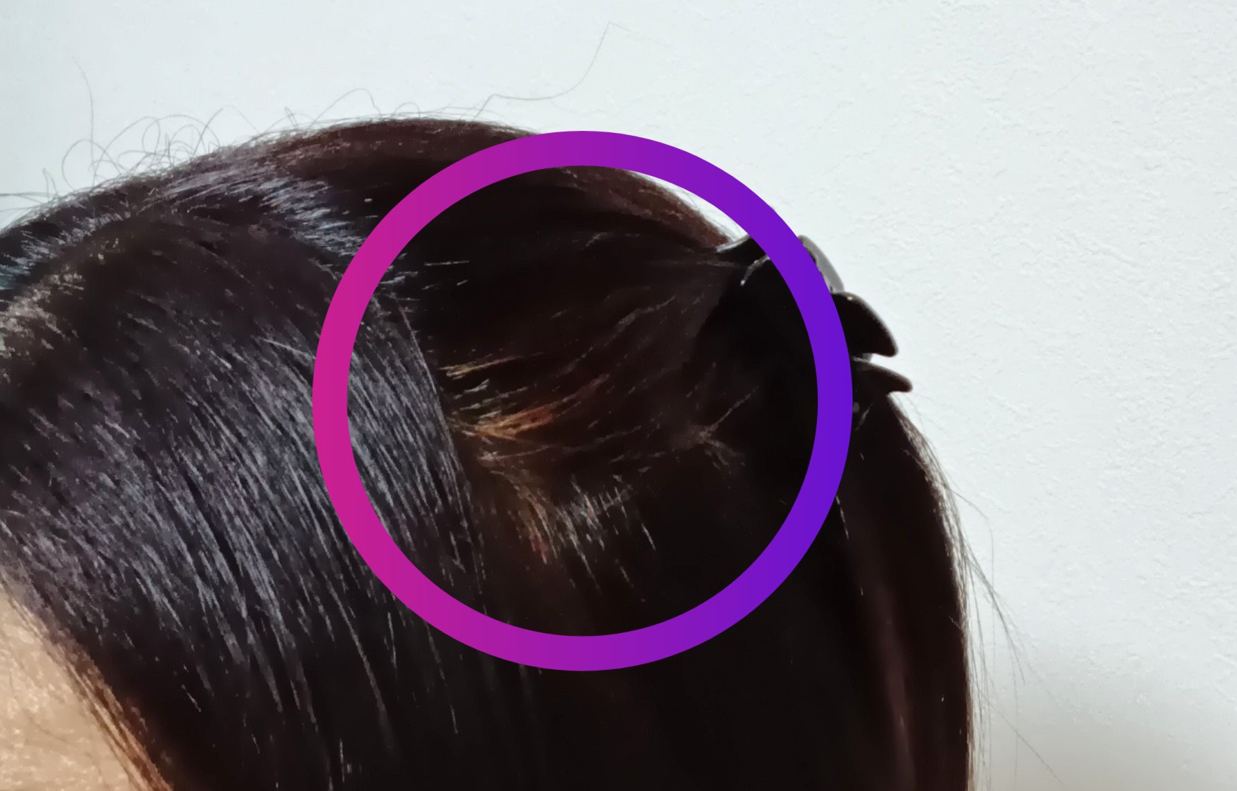 カラートリートメント/サイオス/ヘアカラーを使ったクチコミ（2枚目）