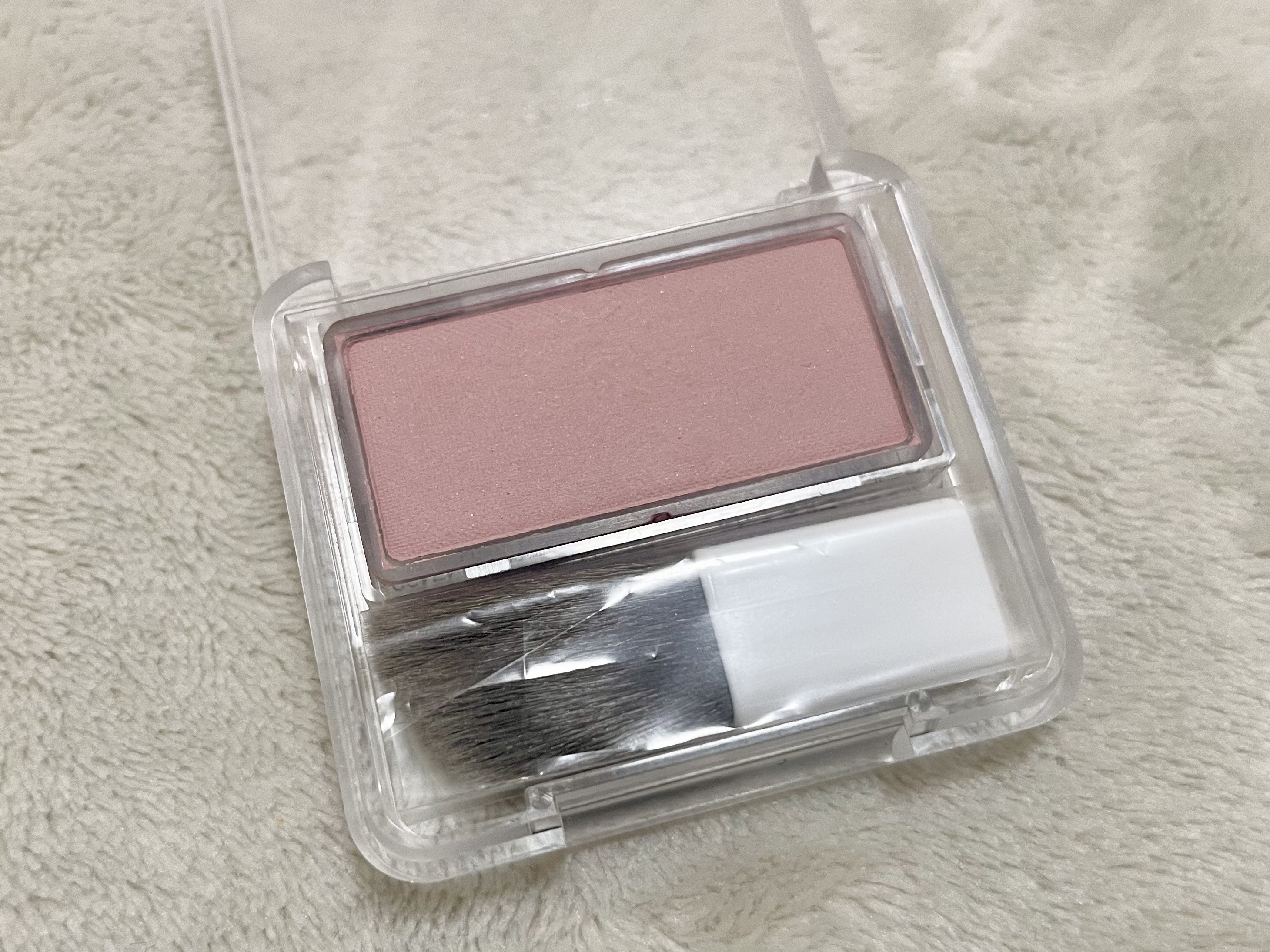 パウダー チーク 111 ピンク系/ちふれ/パウダーチークを使ったクチコミ（2枚目）