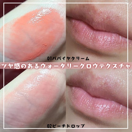 チューインググロウポット/dasique/口紅を使ったクチコミ(2枚目)